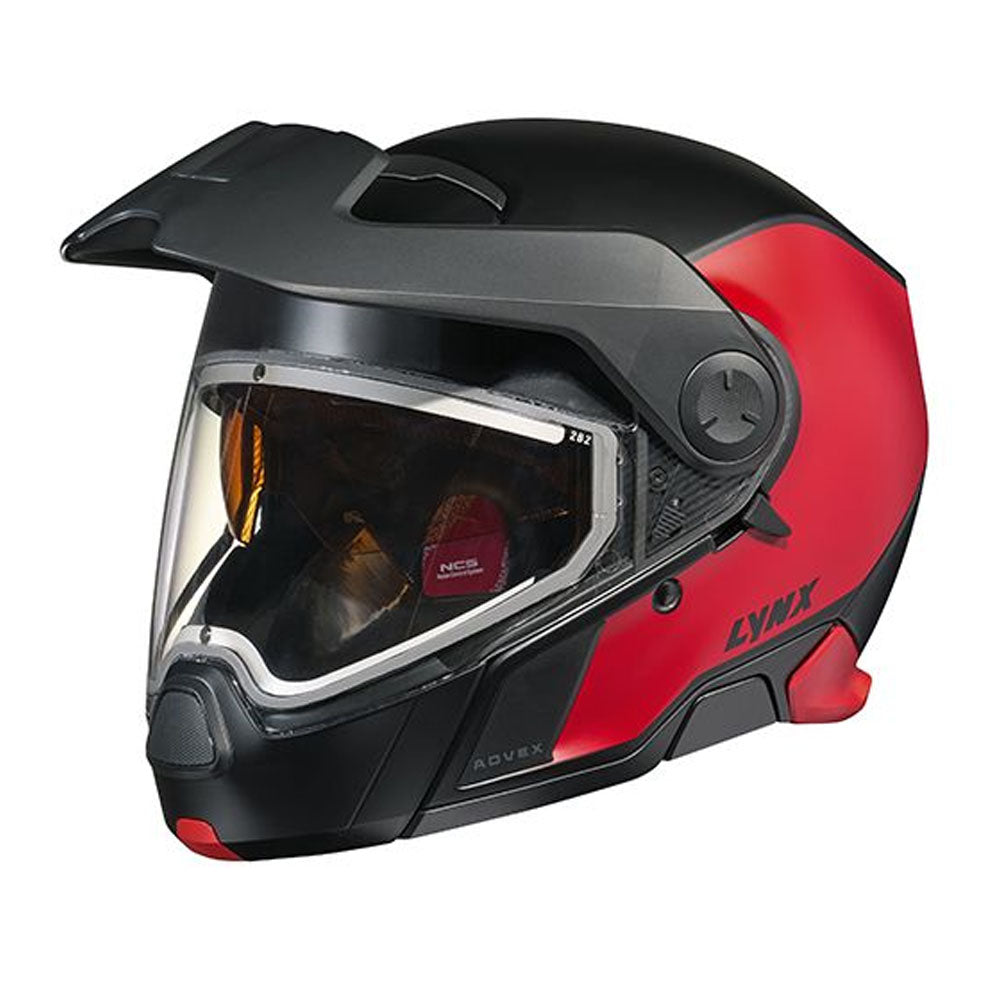 BRP Ski-Doo Lynx Advex Radiant Sport Snowmobile Helmet Fire Red Unisex-Adult