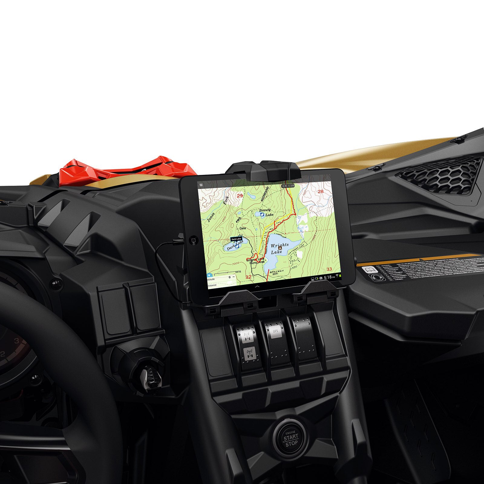 BRP Can-Am 715002874 Electronic Device Holder Commander XC Maverick 1000 900 800