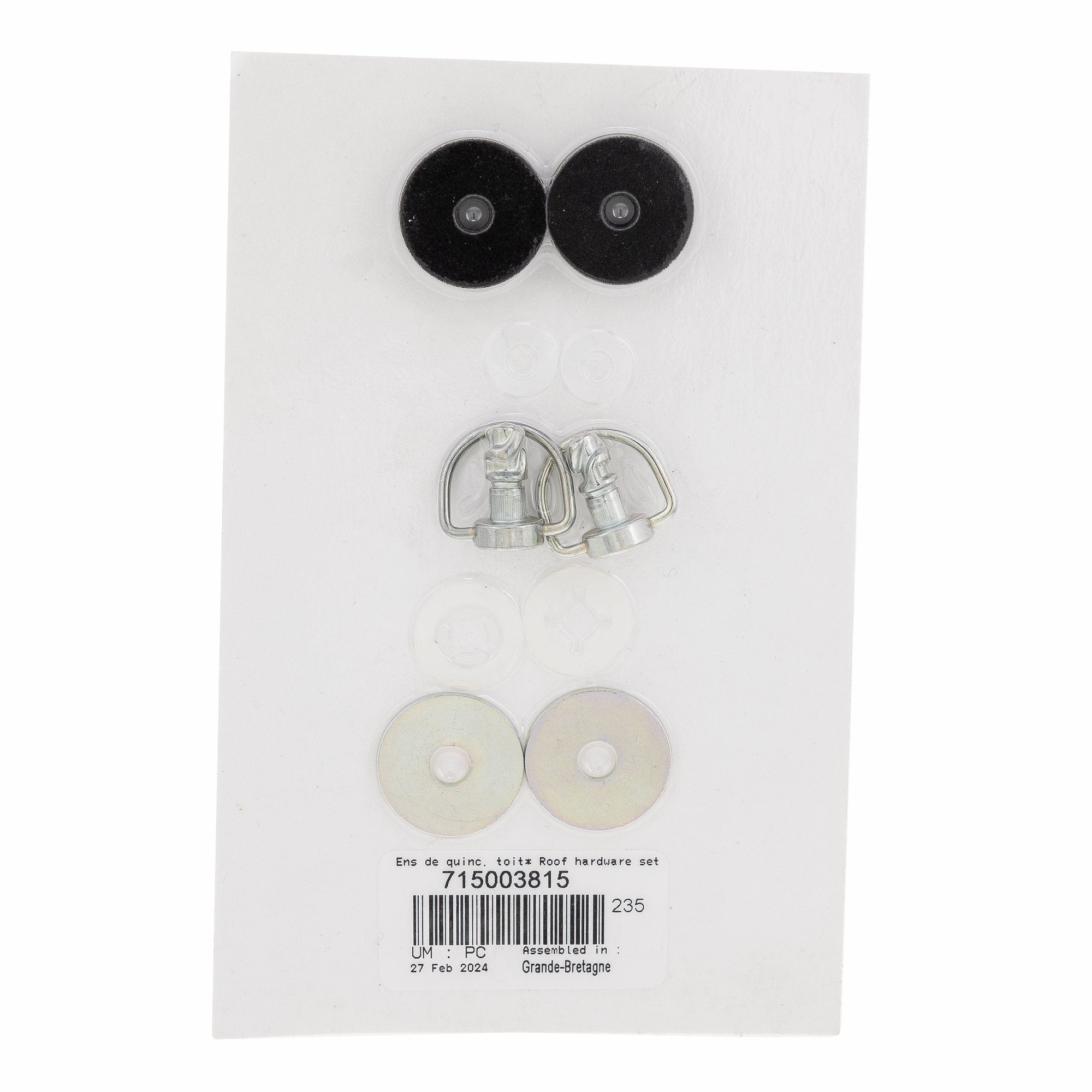 BRP 715003815 Quarter Turn Service Kit XC Maverick DS XC Turbo 250100186