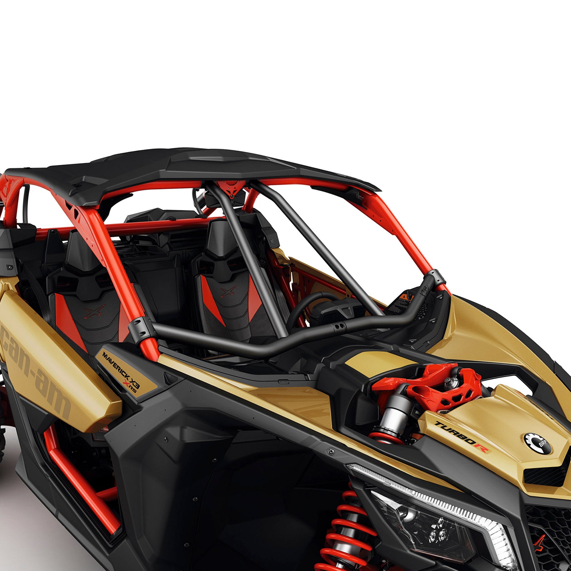BRP Can-Am 715003916 Black Front Lonestar Intrusion Bar Maverick DS 900 Turbo