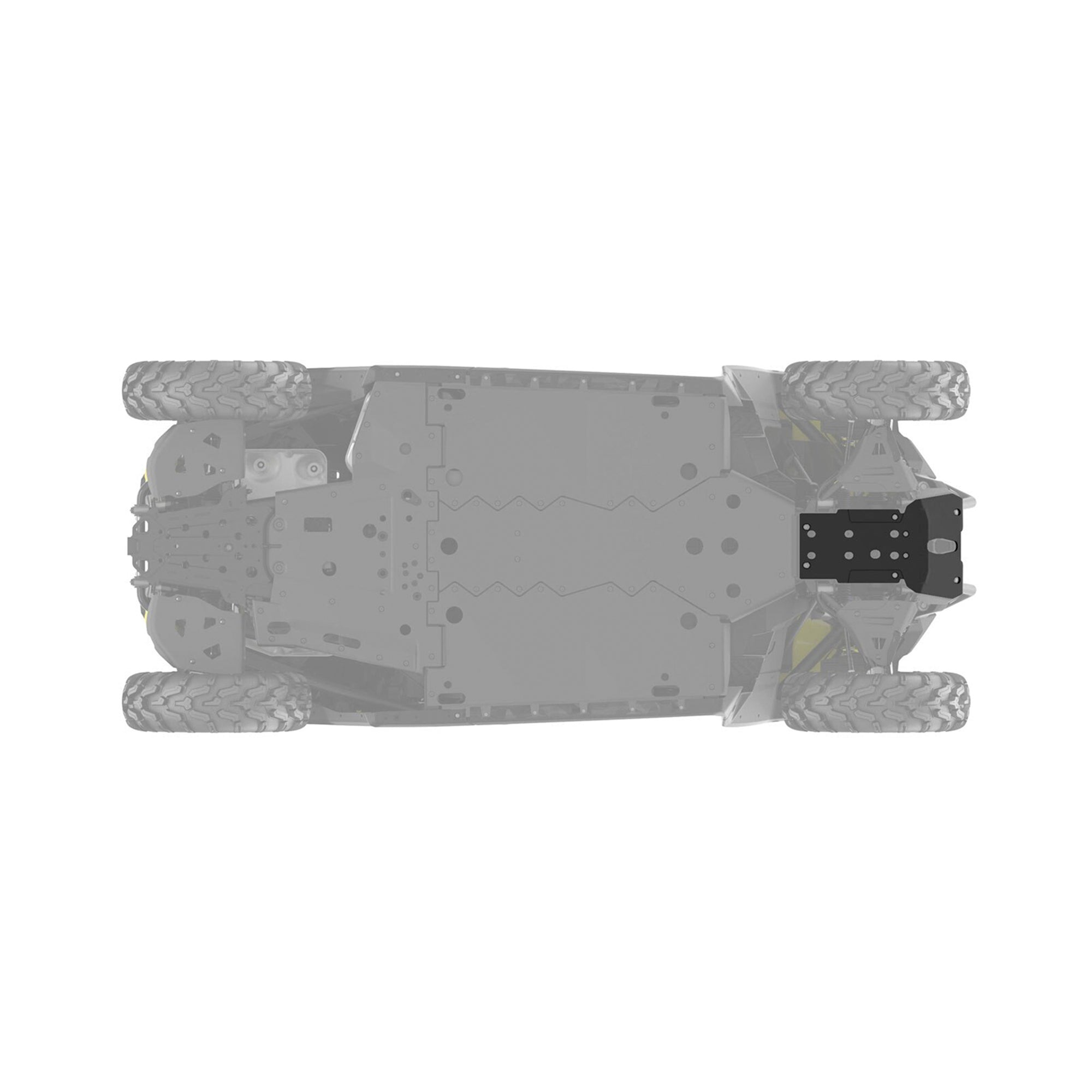 BRP Can-Am 715004260 HMWPE Front Skid Plate Kit Commander XC Maverick 1000 800