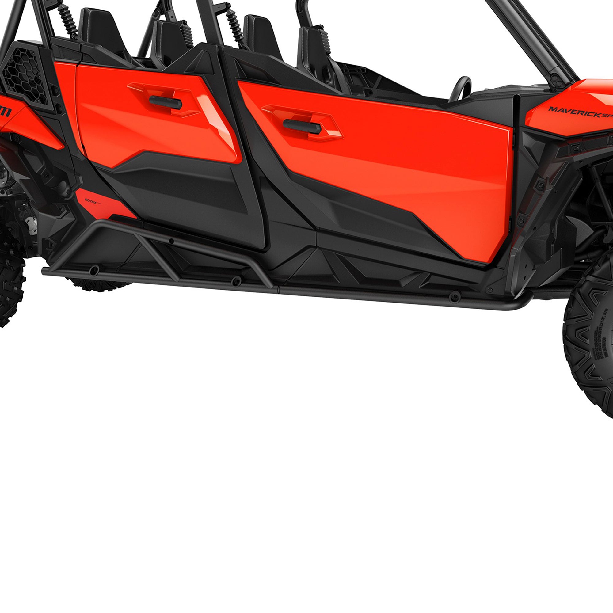 BRP Can-Am 715004754 Gloss Black Rear Skid Plate Commander Maverick 1000 700