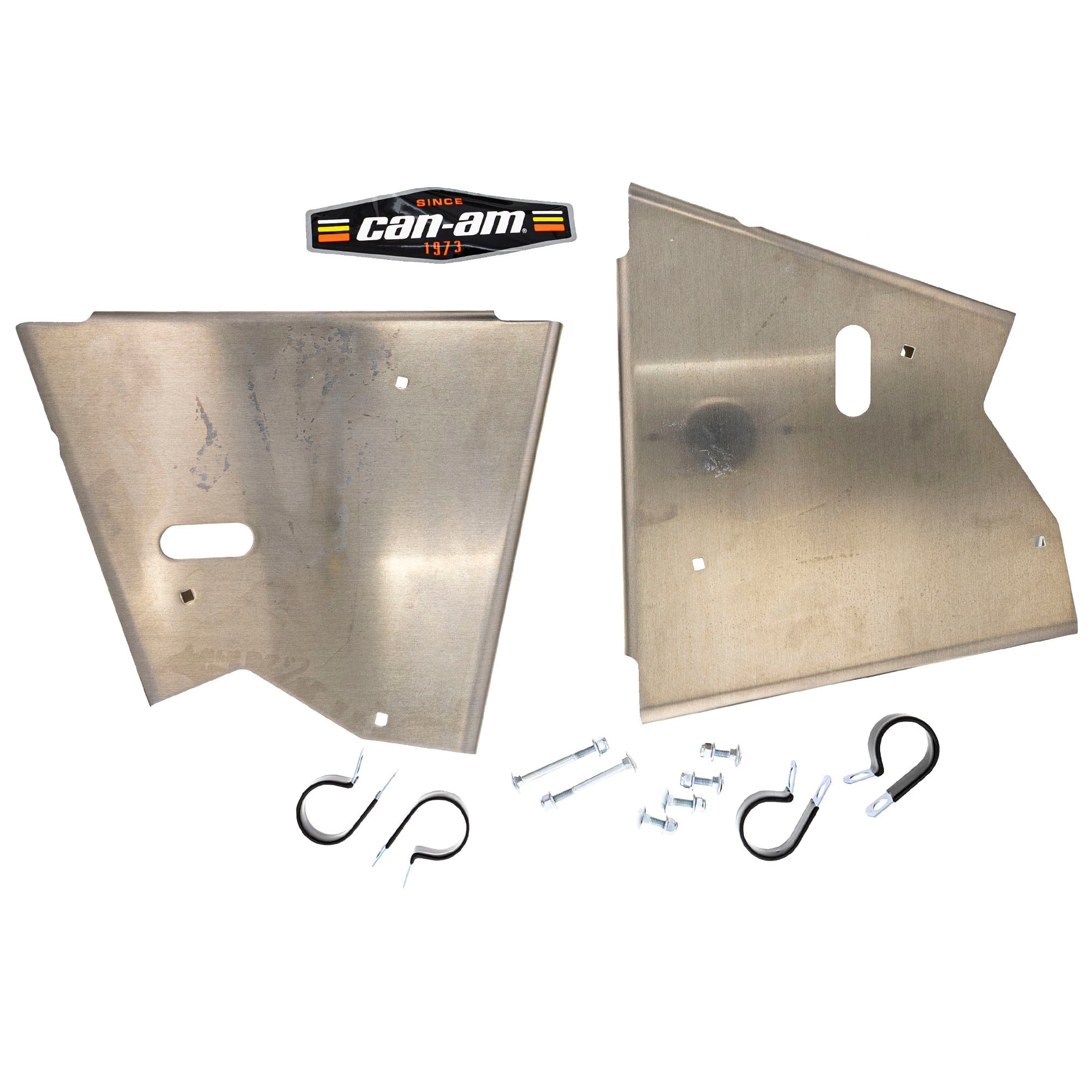 BRP Can-Am 715005308 Aluminum Suspension Arm Guard Kit Outlander 500 700 2024