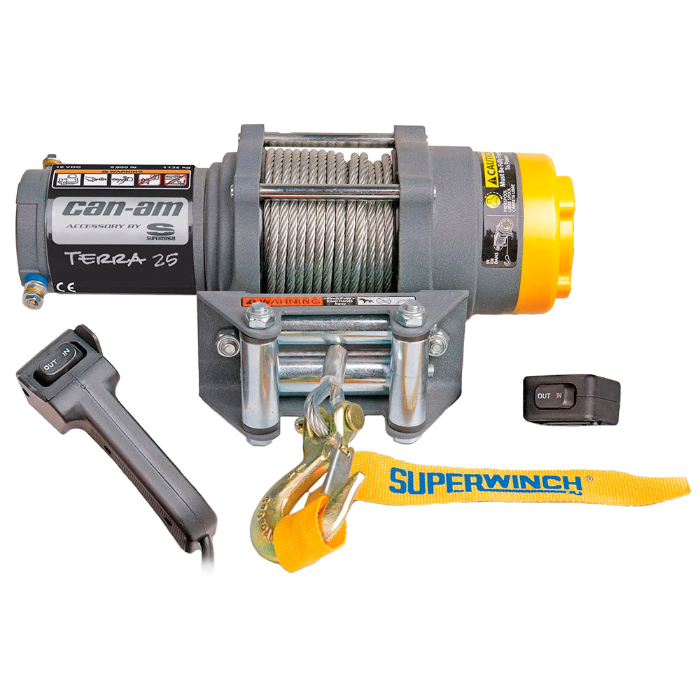 BRP Can-Am 715006414 HD 2500 Wire Cable Winch Renegade XC Outlander 1000 570 500