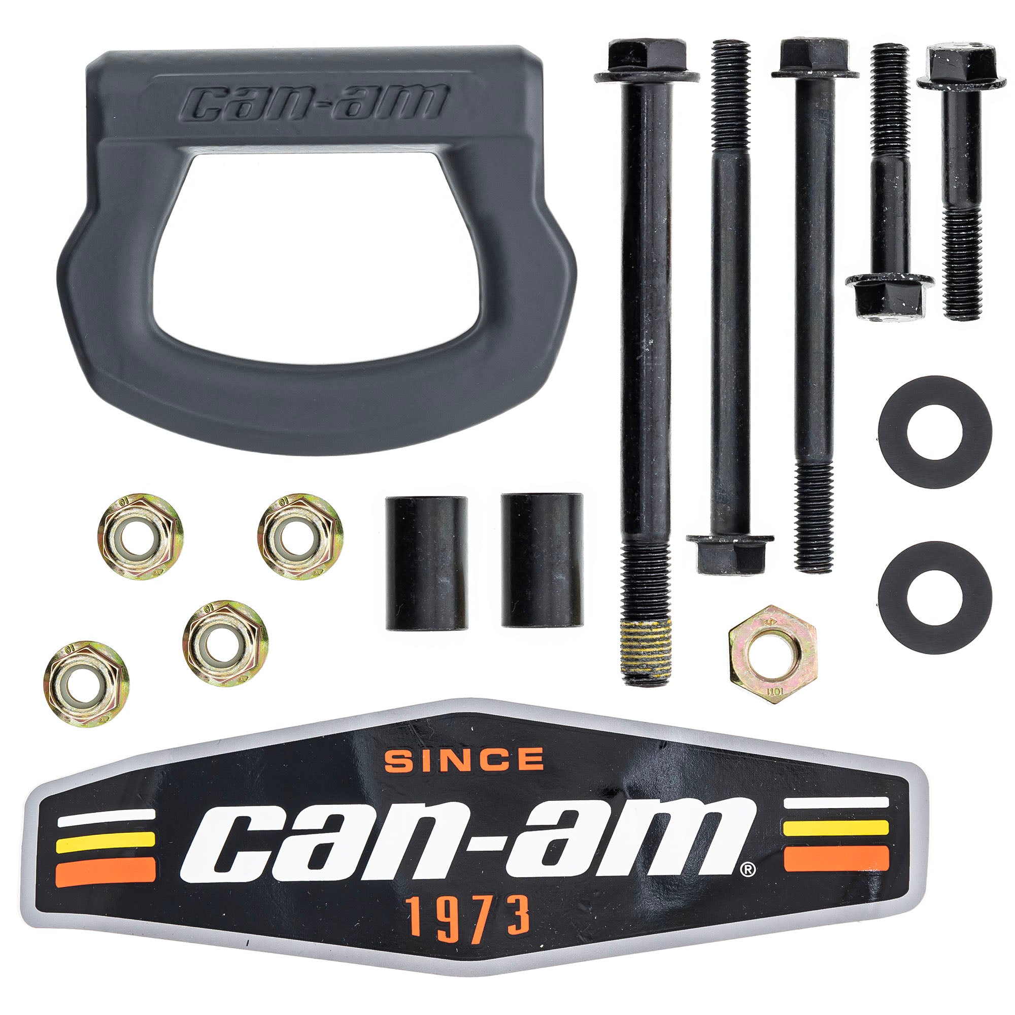 Can-Am 715006614 Black Front XU Bumper Kit Heavy-Duty Tubular Construction