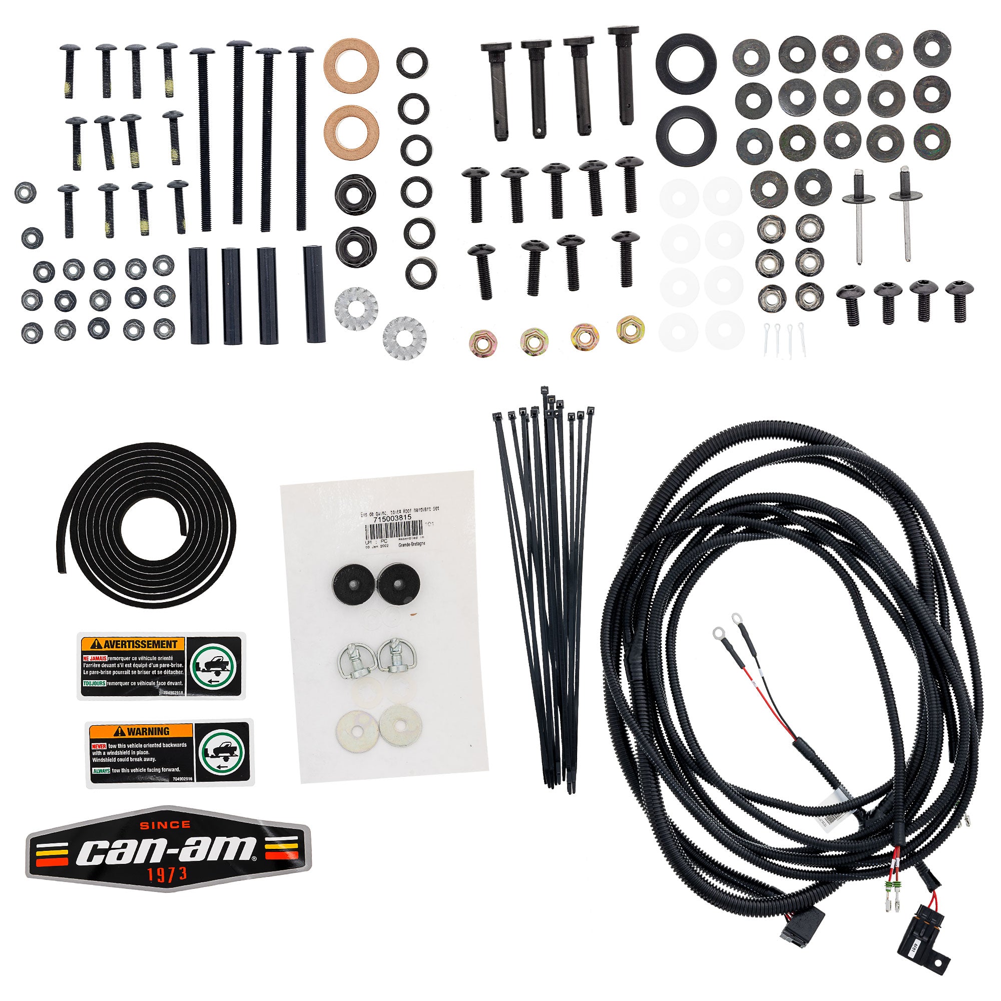 Can-Am 715007097 Powerflip Windshield Maverick X3 Max