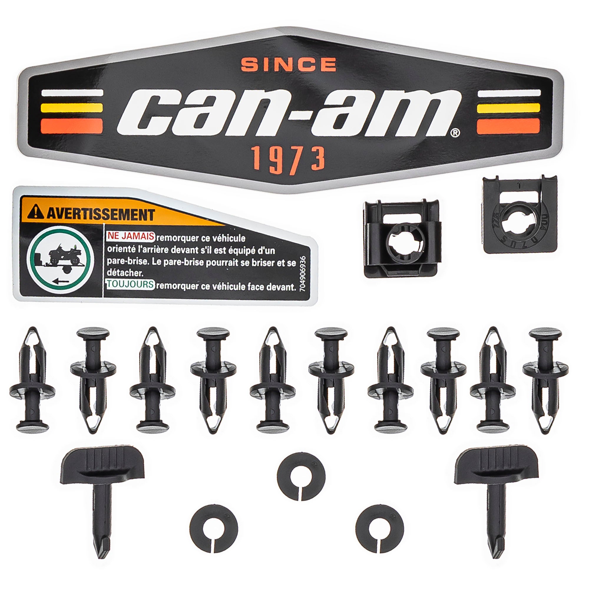 Can-Am 715007268 BRP Adventure High Hardcoated Windshield 360 mm Kit