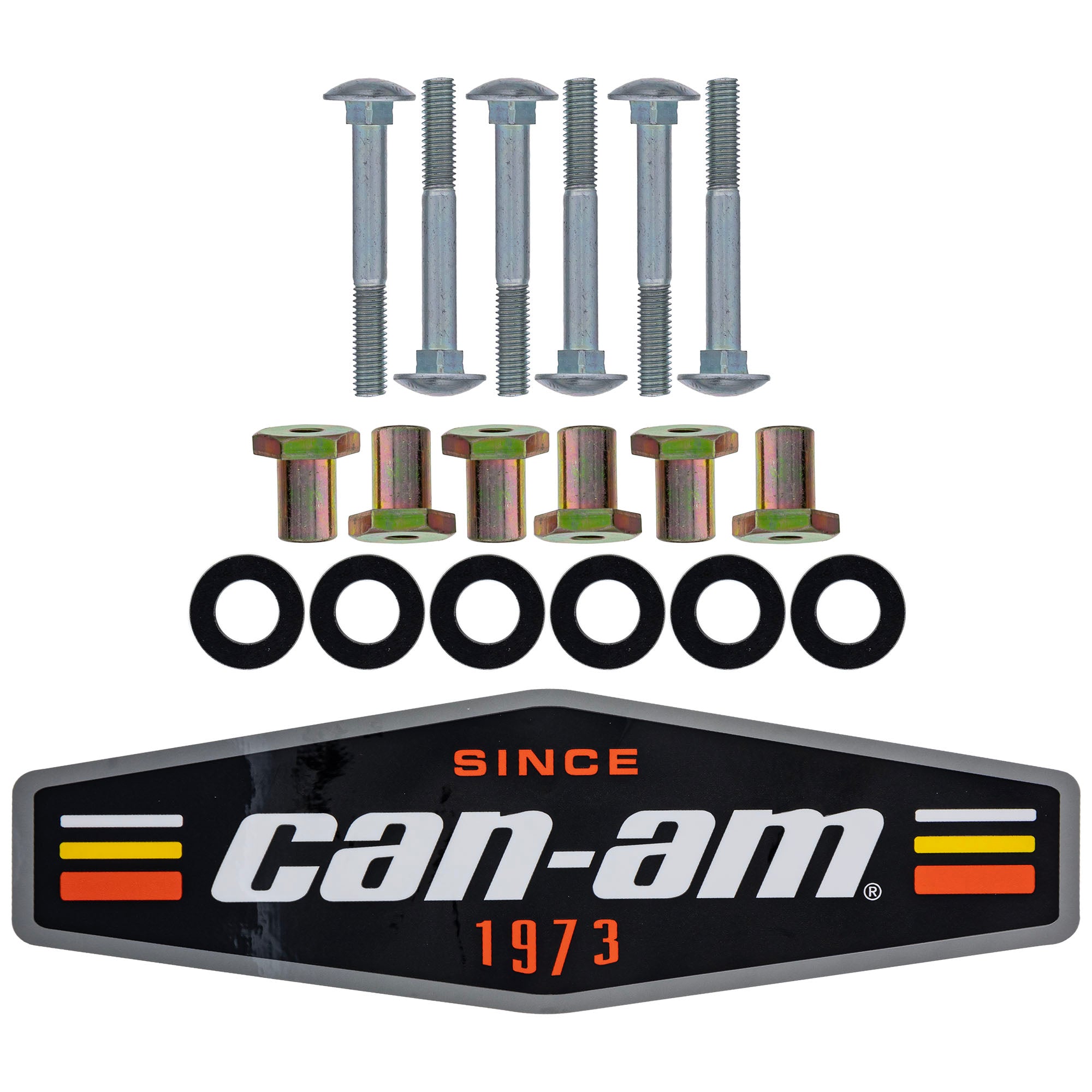 Can-Am 715009215 BRP Black Rear Aluminum A-Arm Protectors