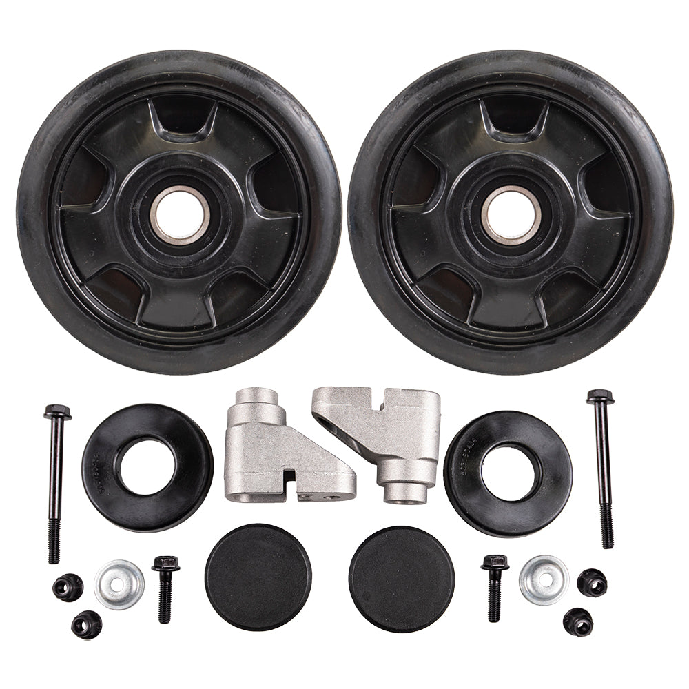 BRP 860201230 Genuine OEM 2 Extra Idler Wheels Kit for Ski-Doo REV-XP REV-XR