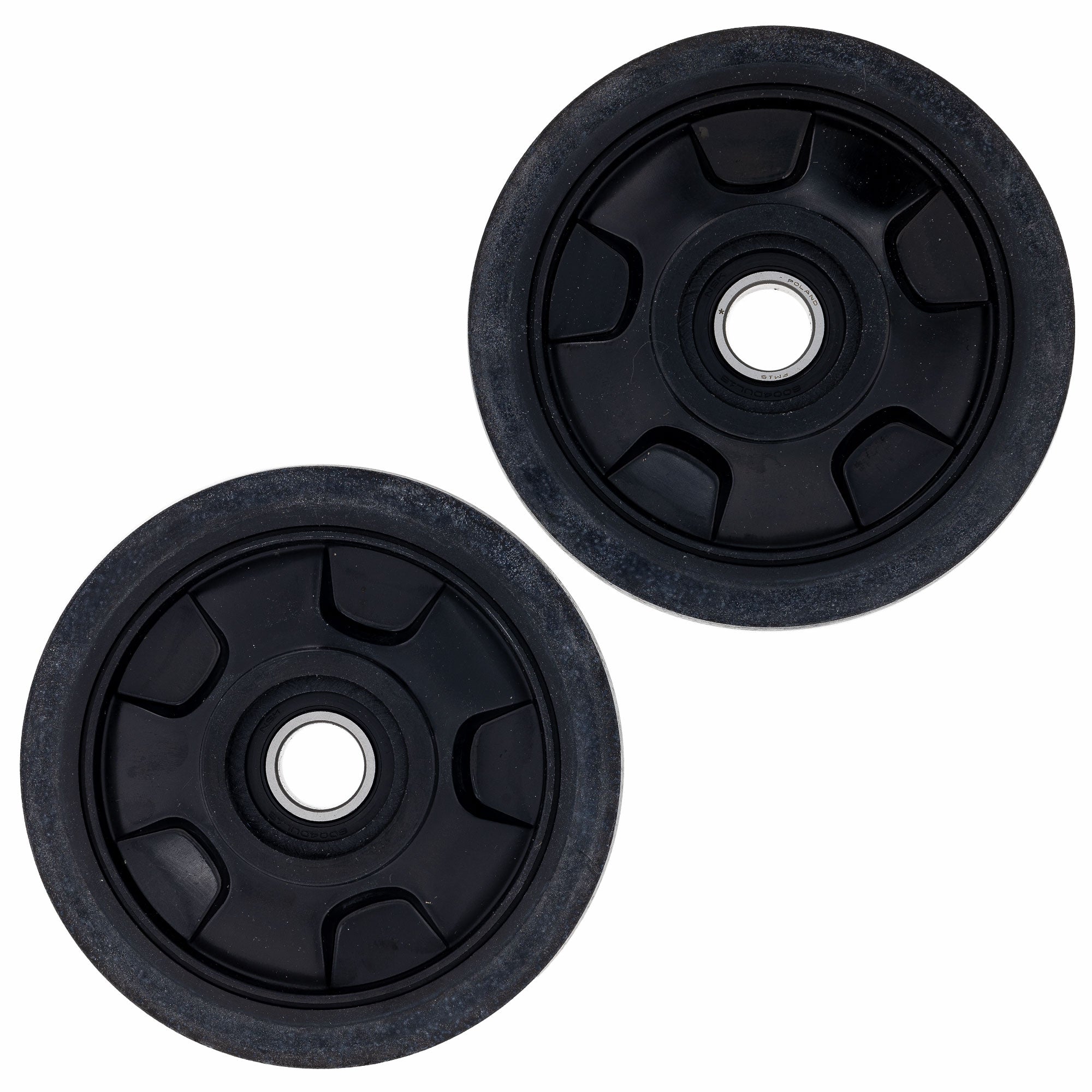 BRP 860201230 Genuine OEM 2 Extra Idler Wheels Kit for Ski-Doo REV-XP REV-XR