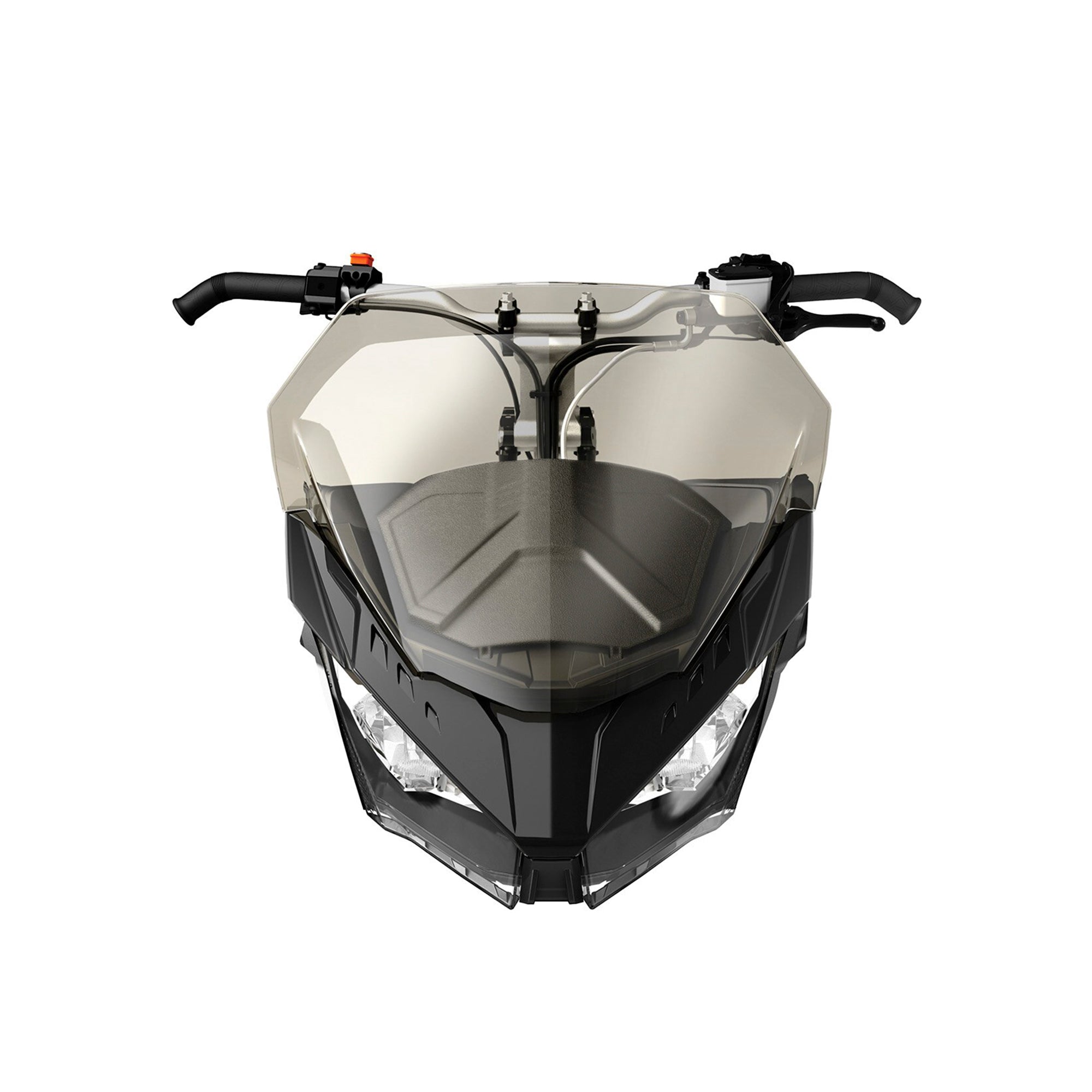 BRP Ski-Doo 860201448 Smoke Low 14" Windshield Renegade Tundra ACE 900 850 600