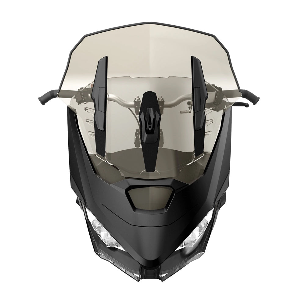 BRP Ski-Doo 860201493 Smoke Adjustable Windshield Medium/High Renegade Tundra