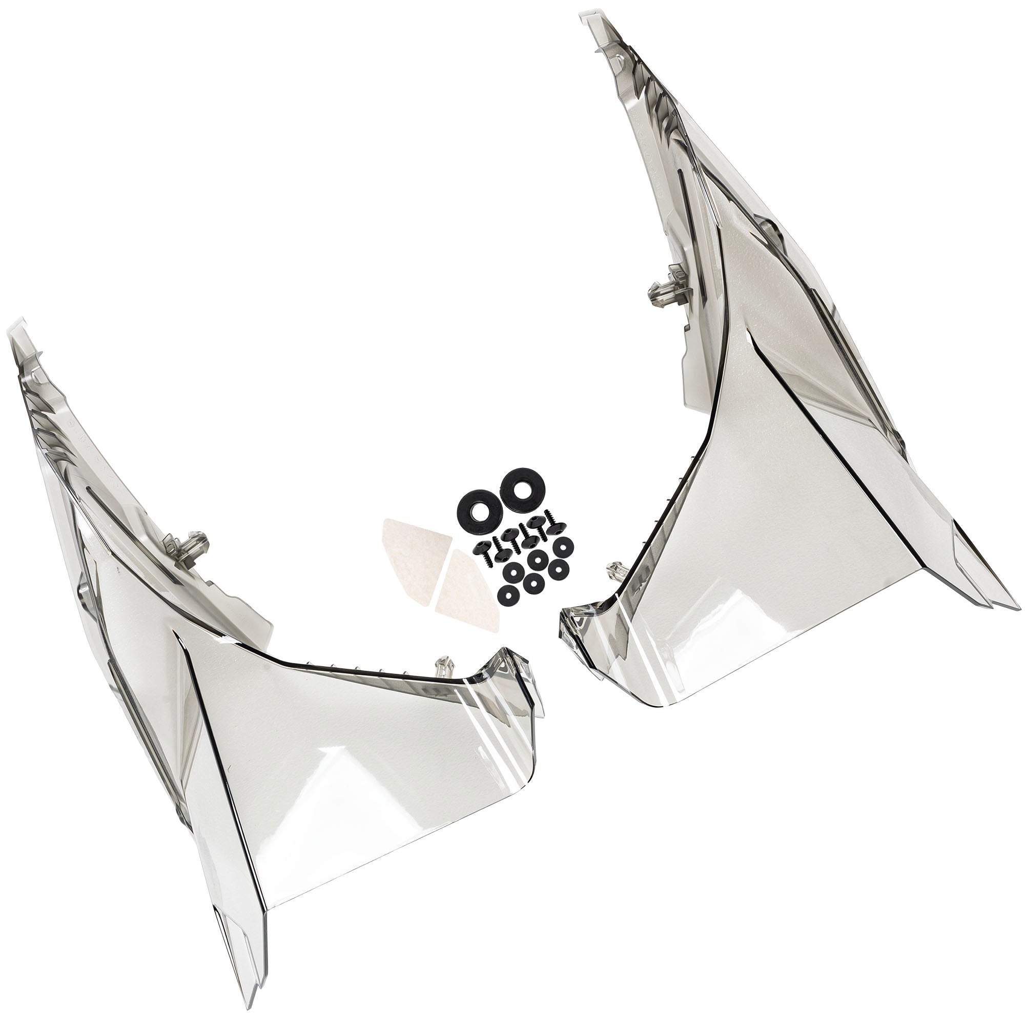 BRP Ski-Doo 860202437 Windshield Side Deflector Kit Renegade ACE 900 850 Turbo