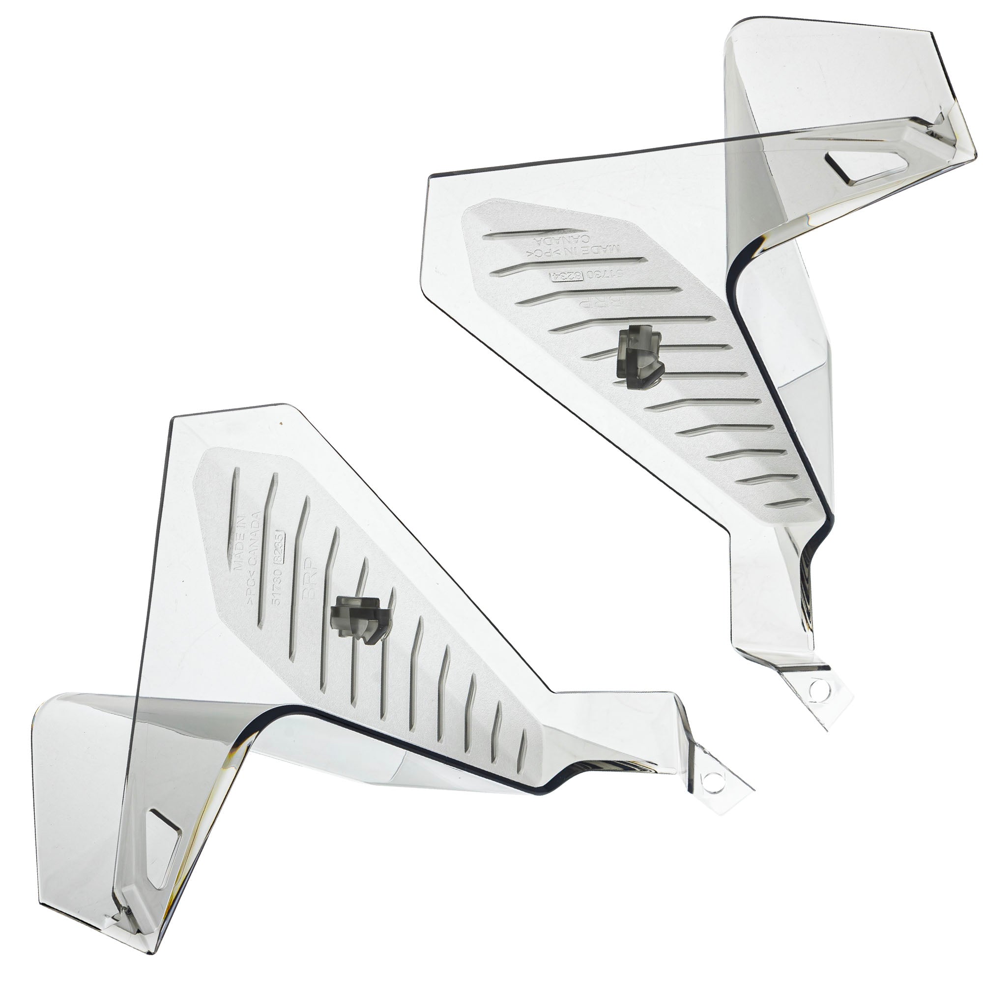 BRP Ski-Doo 860202469 Windshield Side Deflectors Renegade ACE 900 850 Turbo