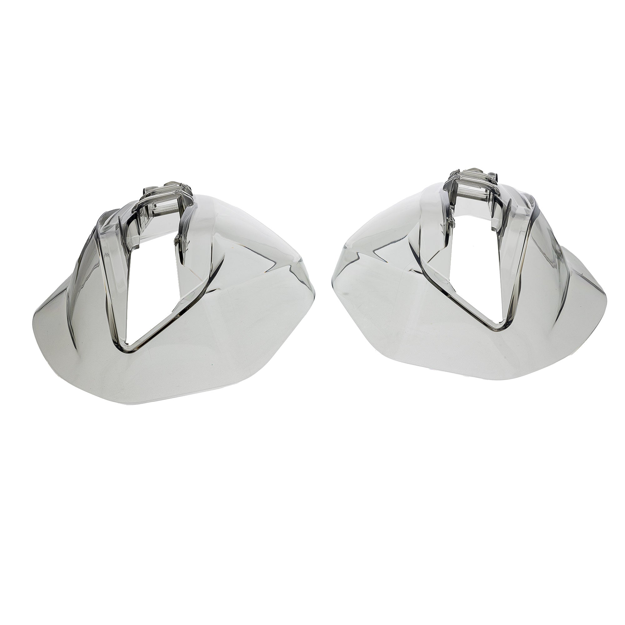 Ski-Doo 860202617 BRP XL Transparent Handguards Better Wind Protection Genuine OEM