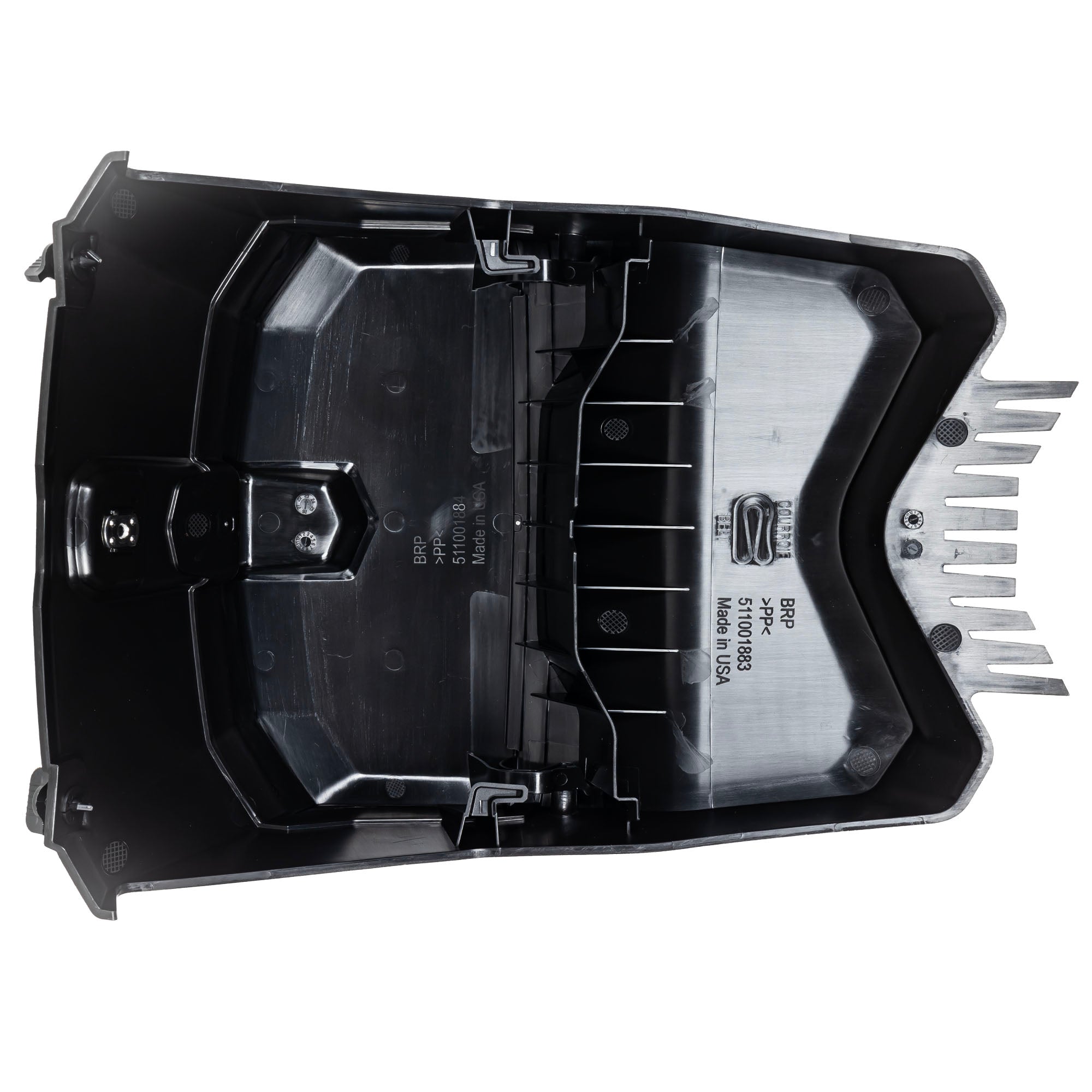 Ski-Doo 860202668 BRP LinQ Deep Snow Seat Box Low Profile Storage 4.6 Liter