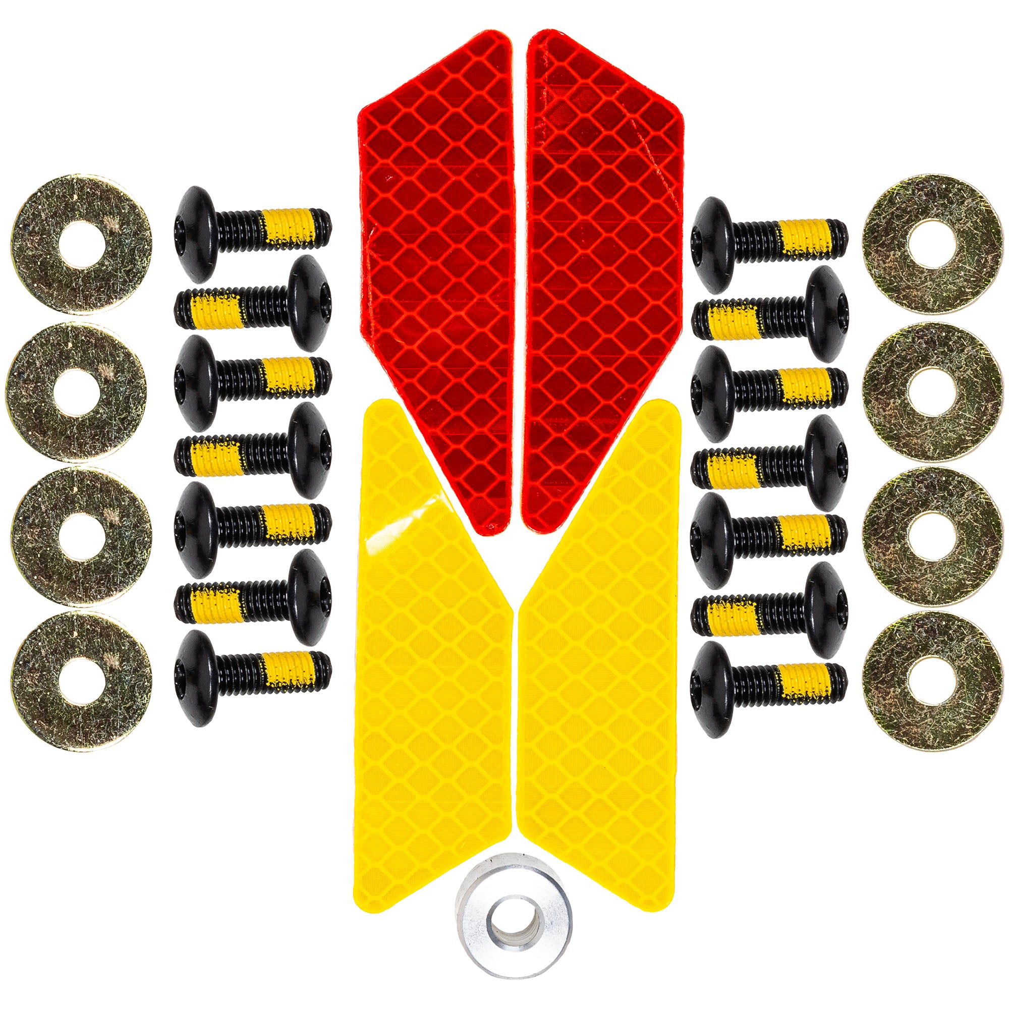 Ski-Doo 860202754 BRP Rear Adventure Bumper with Short Tunnel Orange Crush OEM