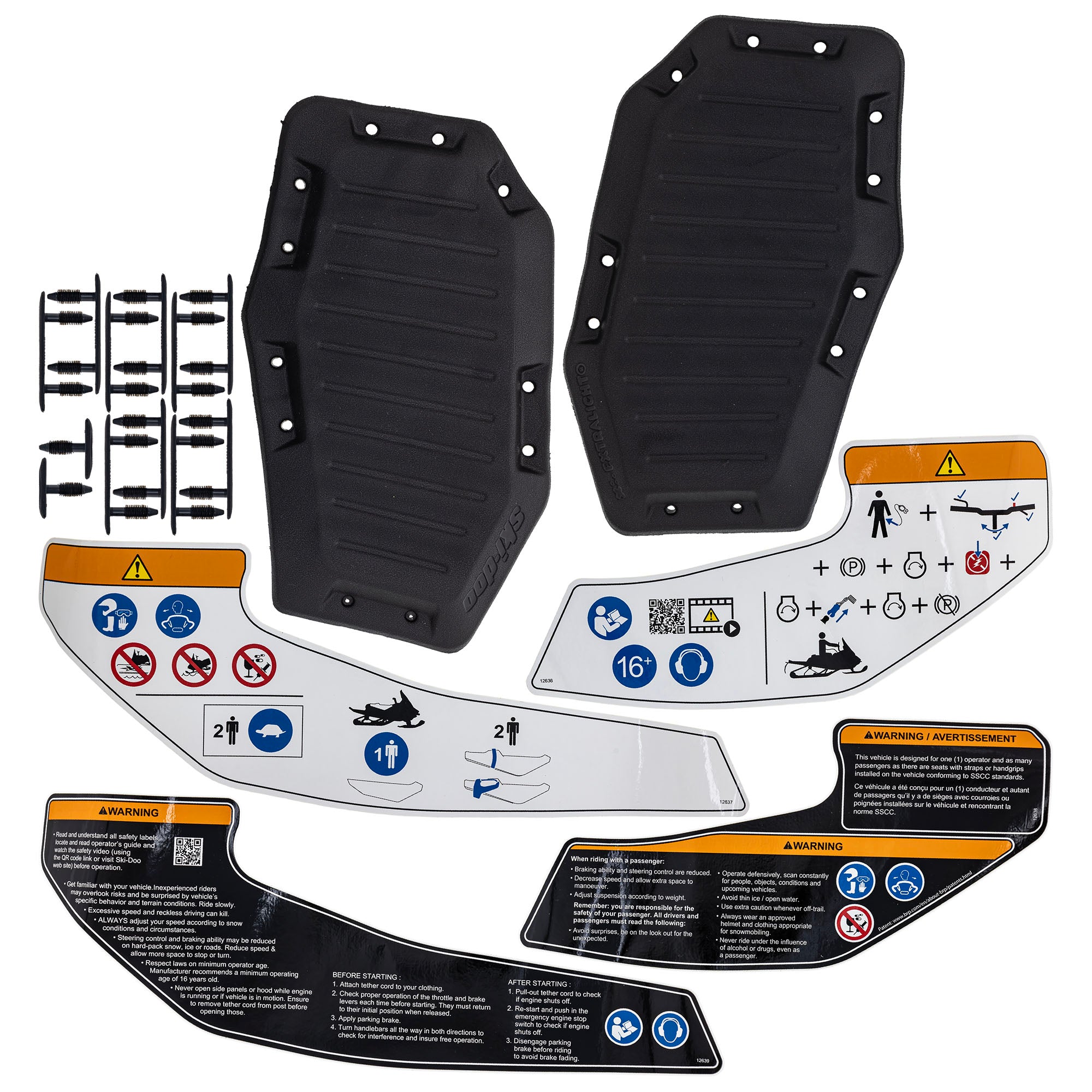 Ski-Doo 860202852 Knee Pads