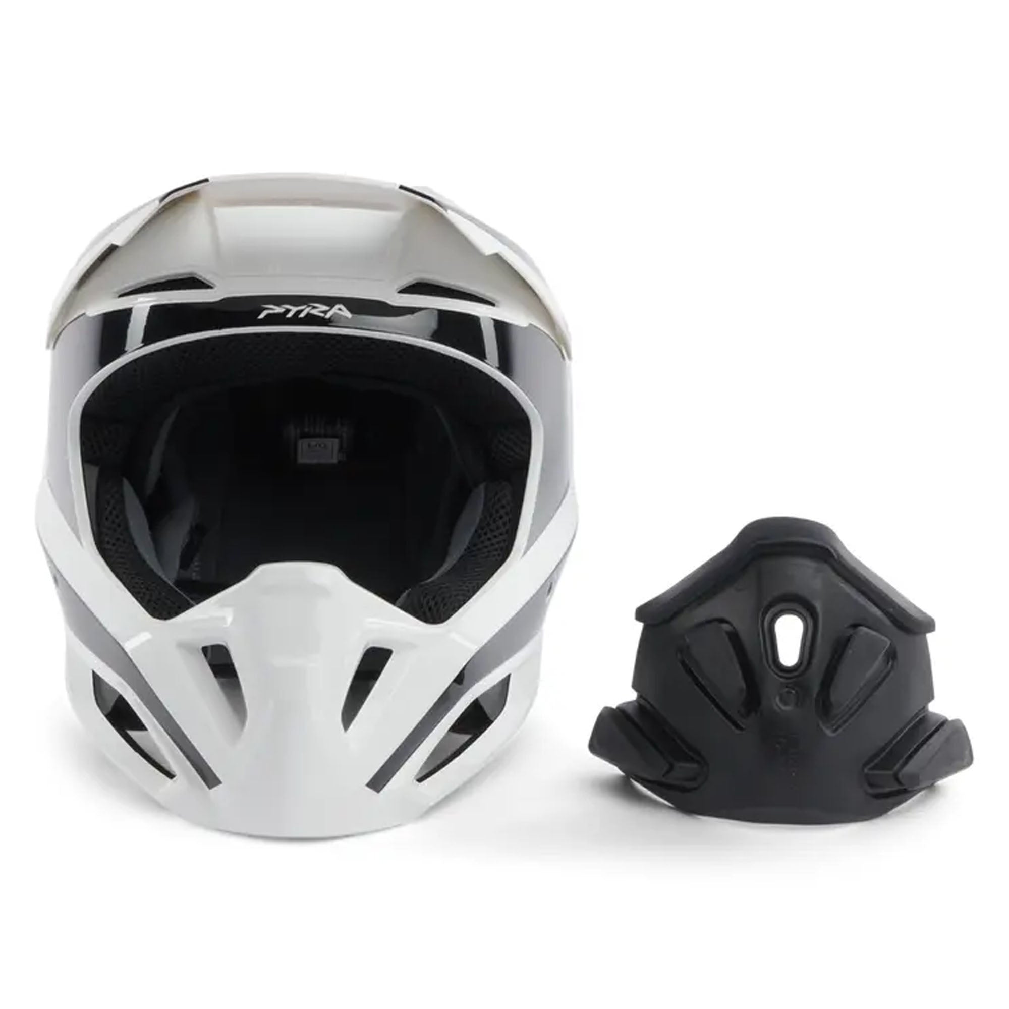 Can-Am Pyra Fade Helmet Hi-Max Vented Moisture Wicking White FMVSS 218