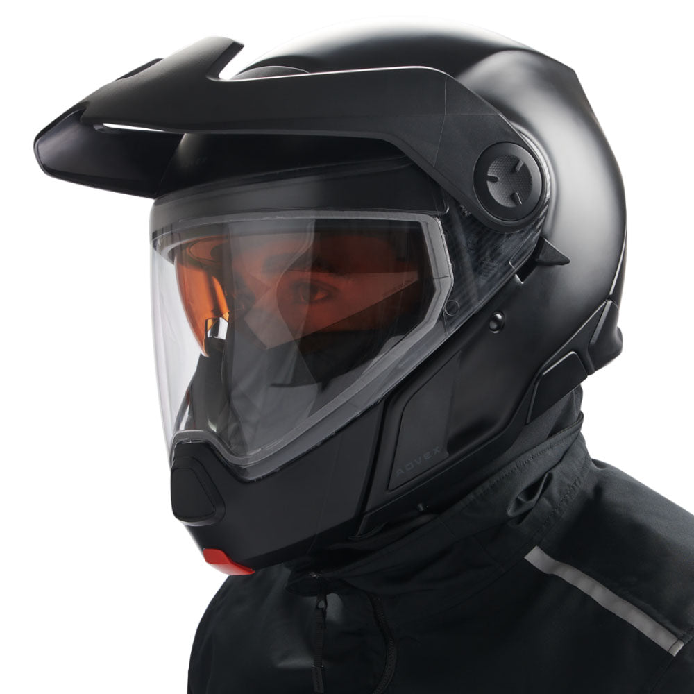 Ski-Doo Advex Sport Snowmobile Full Face Helmet Black