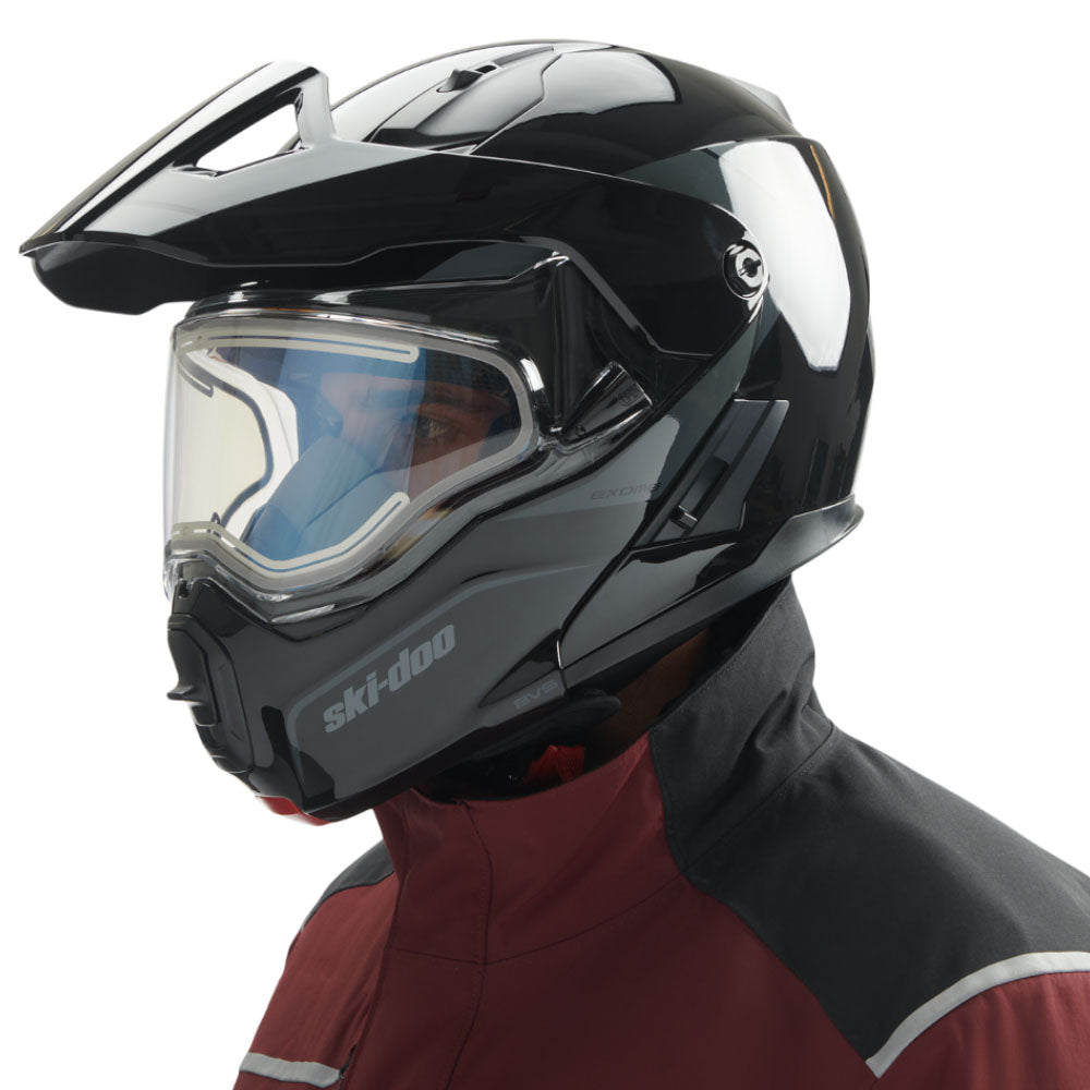 Ski-Doo Exome Sport Radiant Snowmobile Helmet Charcoal Grey