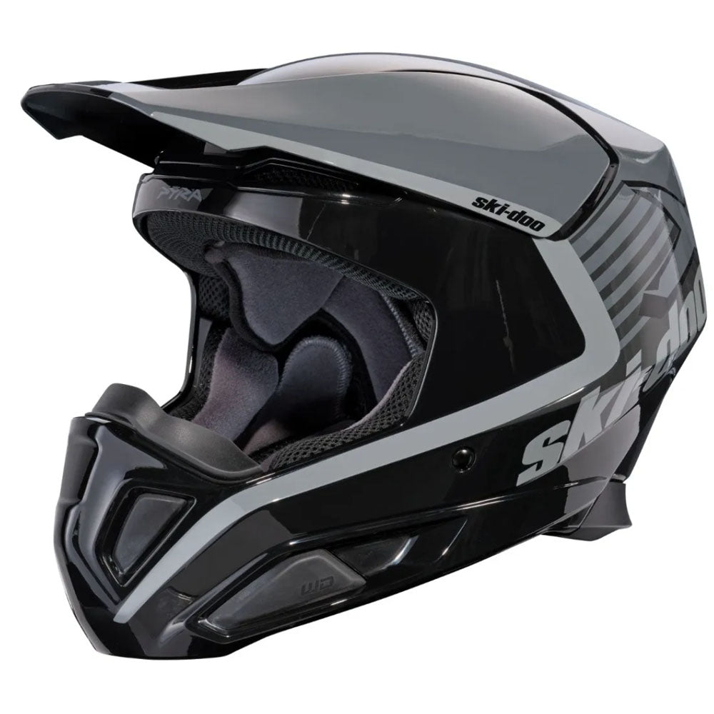 BRP Ski-Doo Pyra X-Team Edition Snow Helmet Charcoal Grey Unisex-Adult