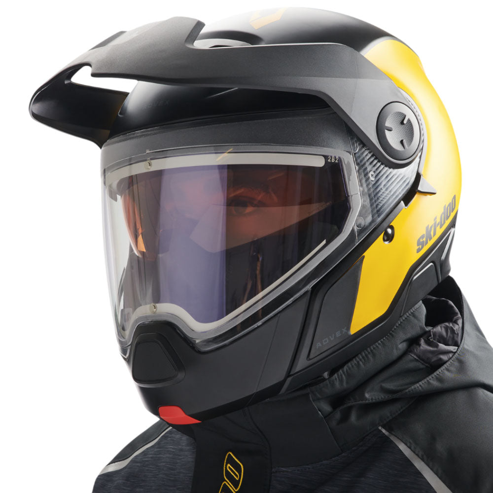 Ski-Doo Advex Sport Radiant Full Face Snowmobile Helmet Yellow