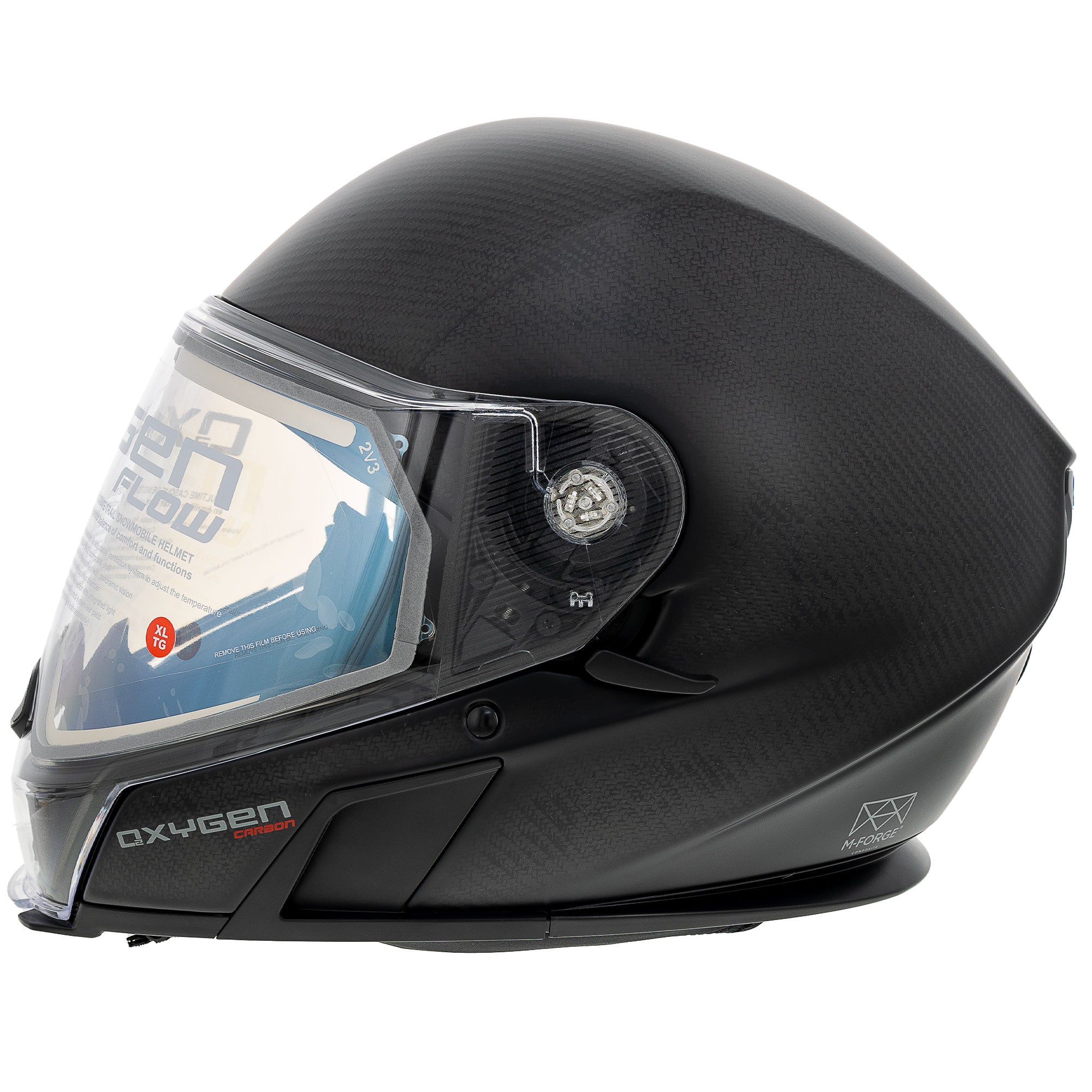 Genuine OEM Ski-Doo Oxygen Flow Carbon Helmet