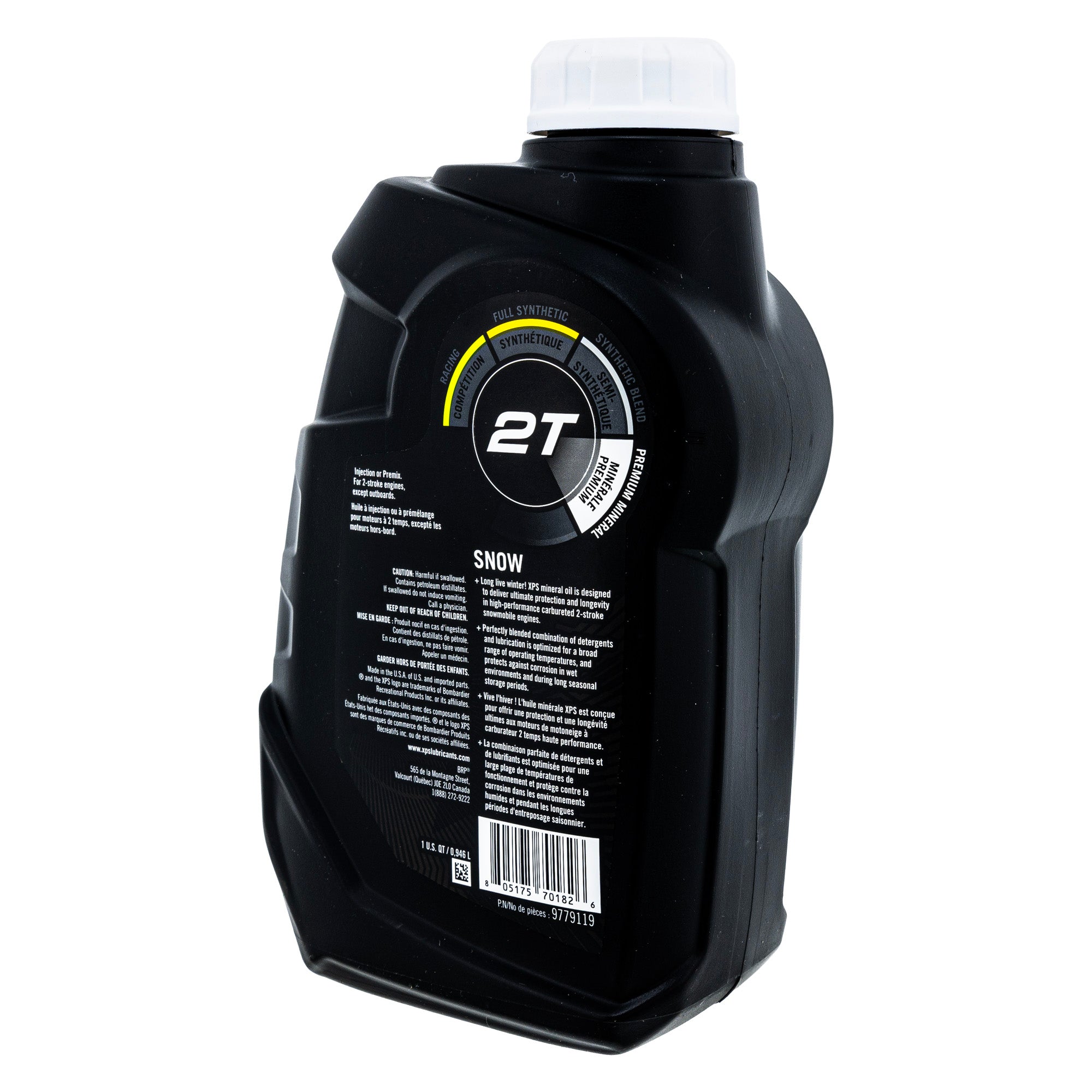 Ski-Doo 9779119 BRP Can-Am 2-Stroke XPS Mineral Oil 1 Quart Rotax Engines