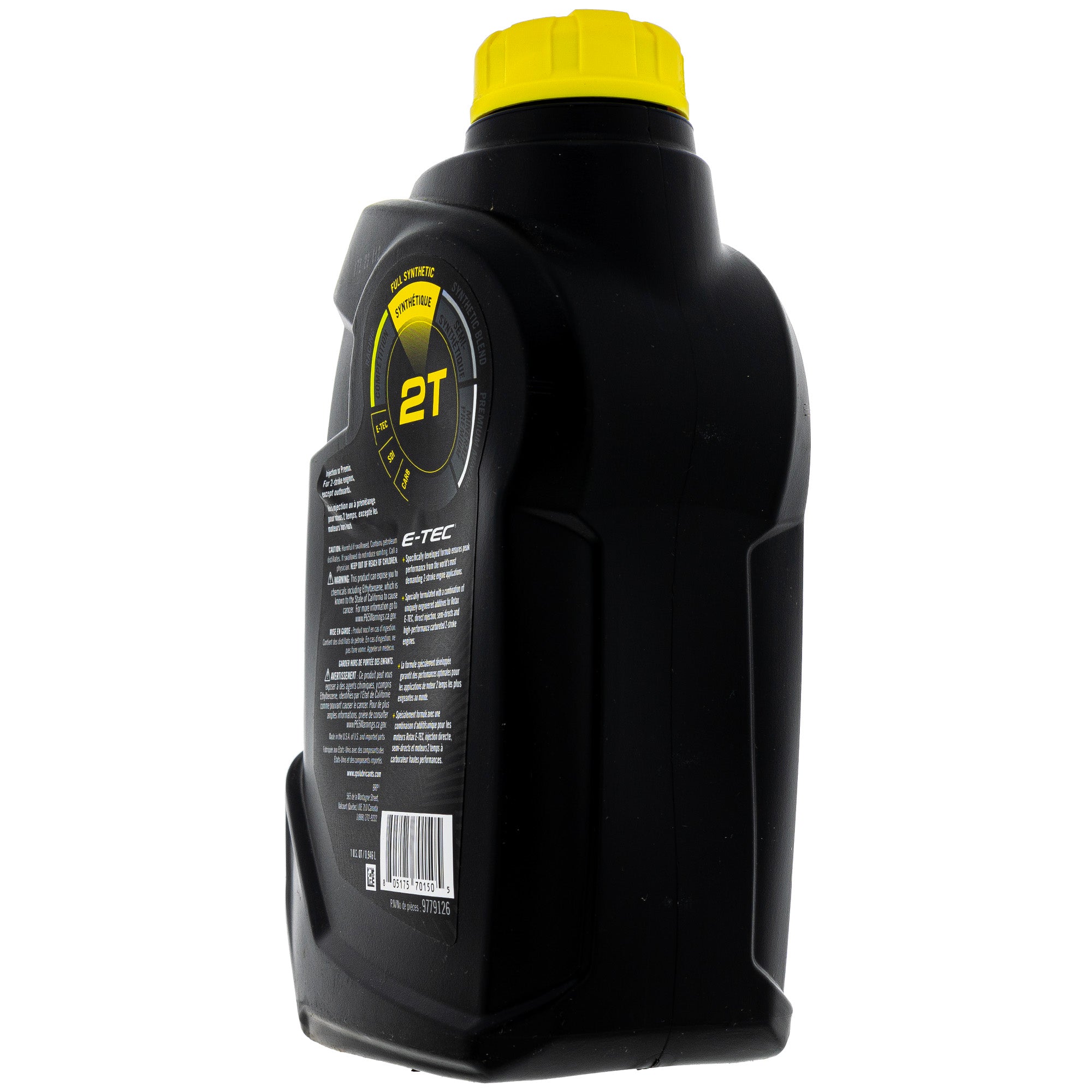 Ski-Doo 9779126 BRP Can-Am XPS 2-Stroke Full Synthetic Oil 1 Qt E-Tec Rotax