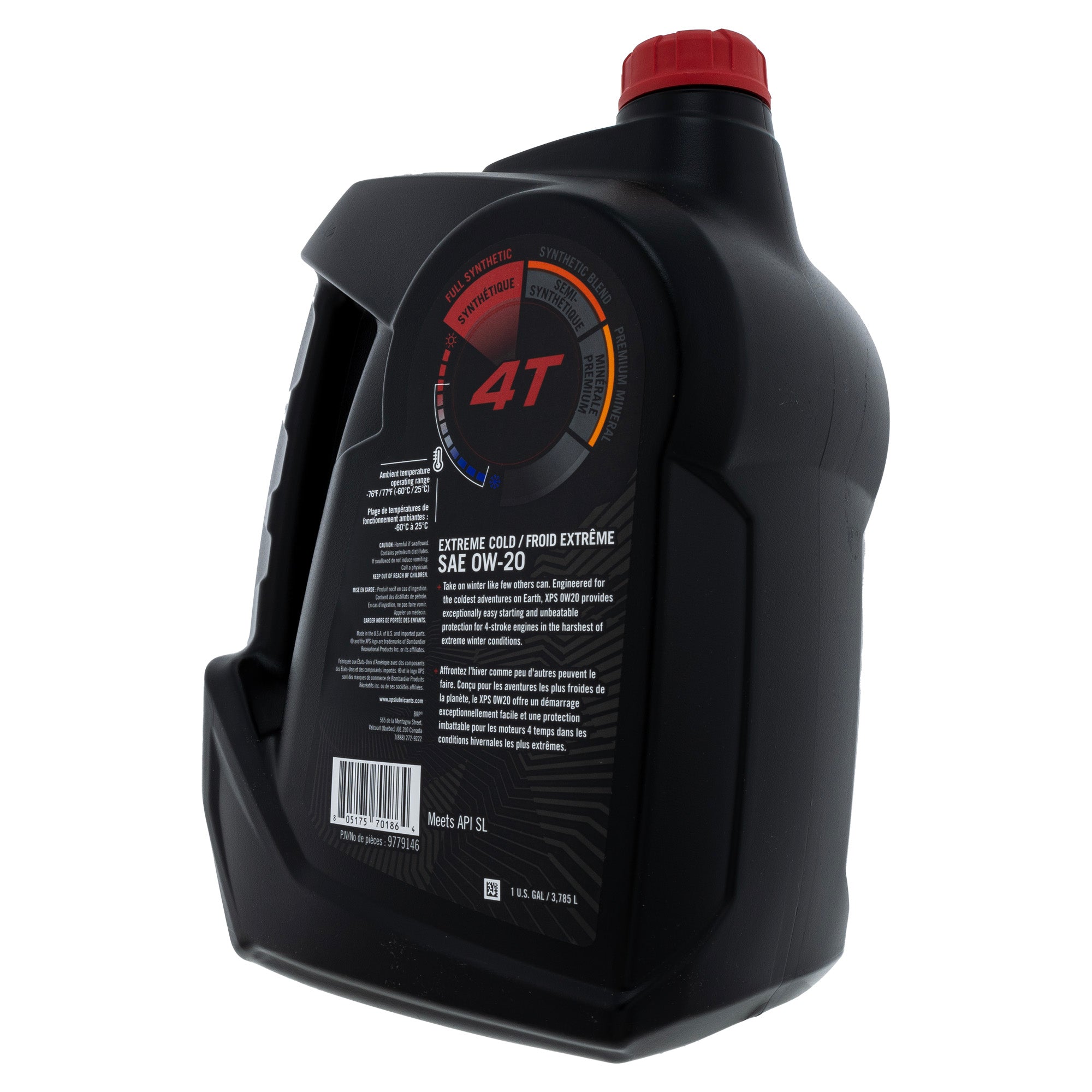 BRP 9779146 Can-Am XPS 4-Stroke Extreme Cold Grade Full Synthetic Oil Ski-Doo