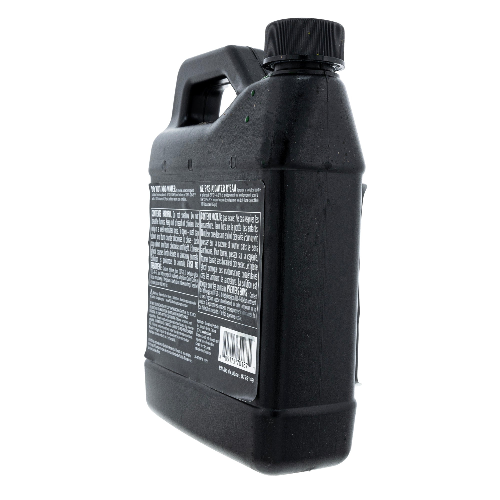 BRP 9779149 1QT Pre-Mixed Green Antifreeze Engine Coolant Can-Am Sea-Doo Ski-Doo