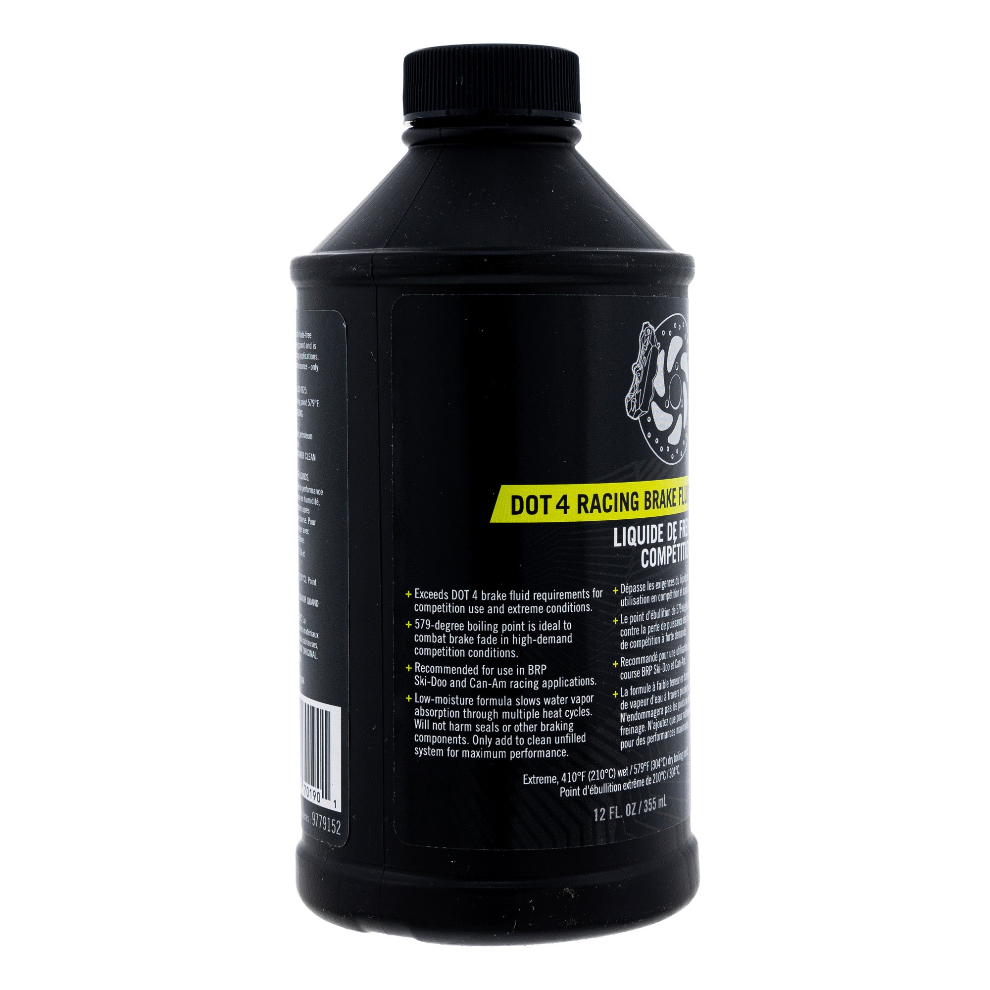 Ski-Doo 9779152 BRP Can-Am OEM Racing Brake Fluid Rs600 12 Oz 355 Ml