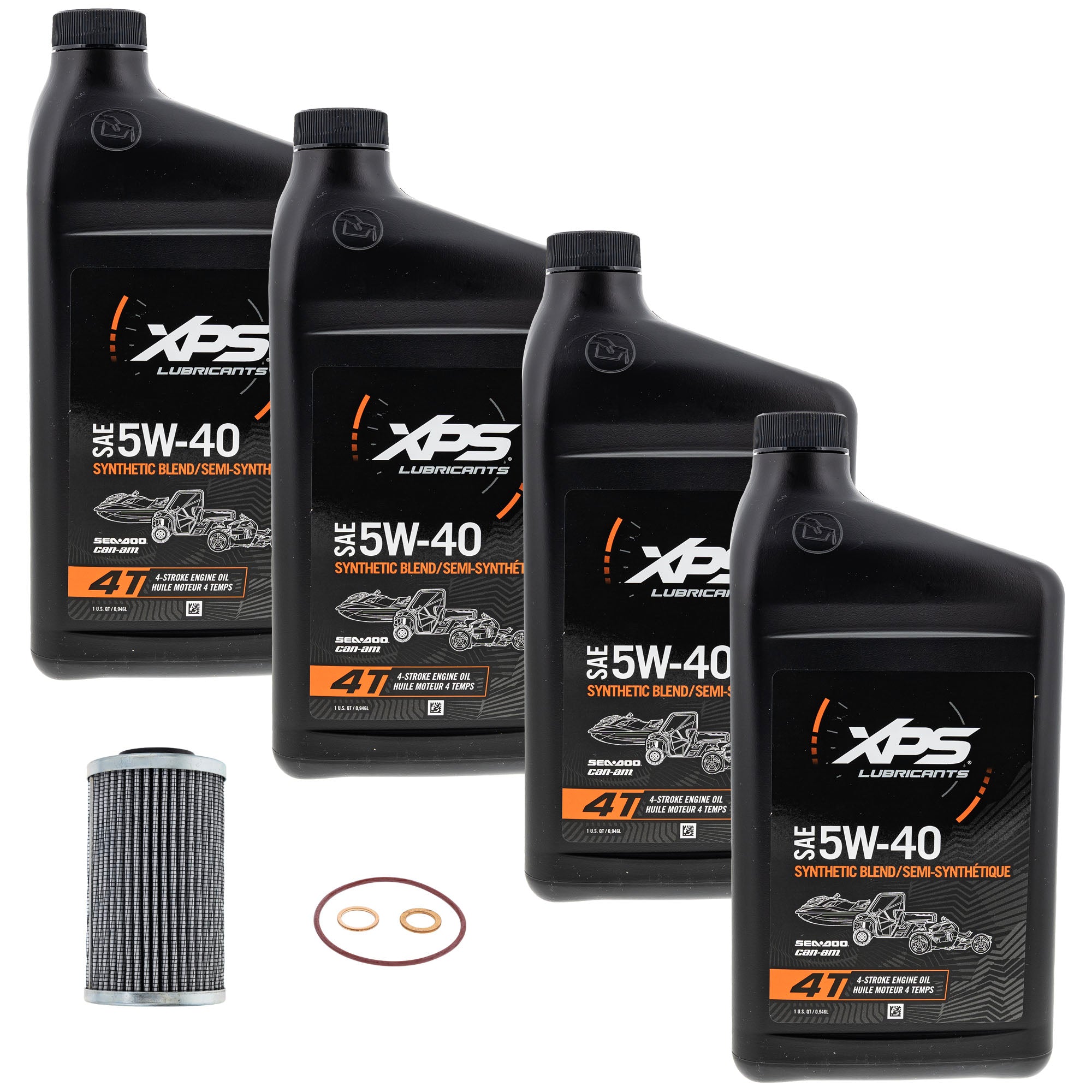 BRP Can-Am 9779247 Spyder Oil Change Kit 5W40 779247 9779247