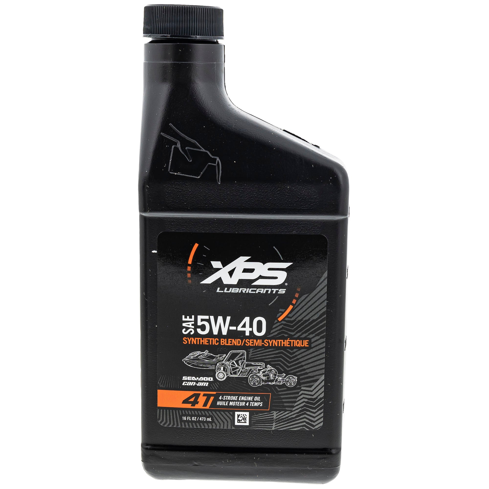 Can-Am 9779256 BRP 4T 5W-40SAE Synthetic Blend XPS Oil Change Kit Rotax 450cc