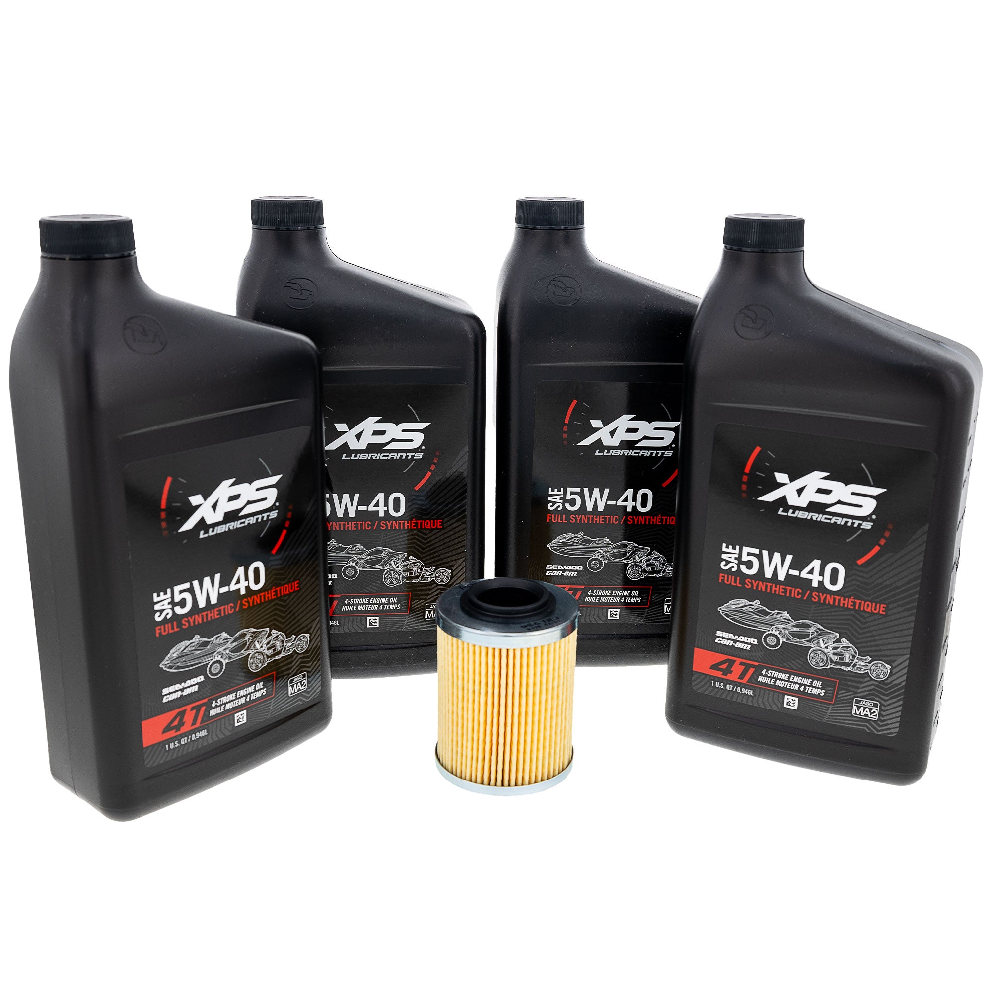 BRP Can-Am 9779489 Full Synthetic Oil Change Kit Maverick DS Turbo 779260