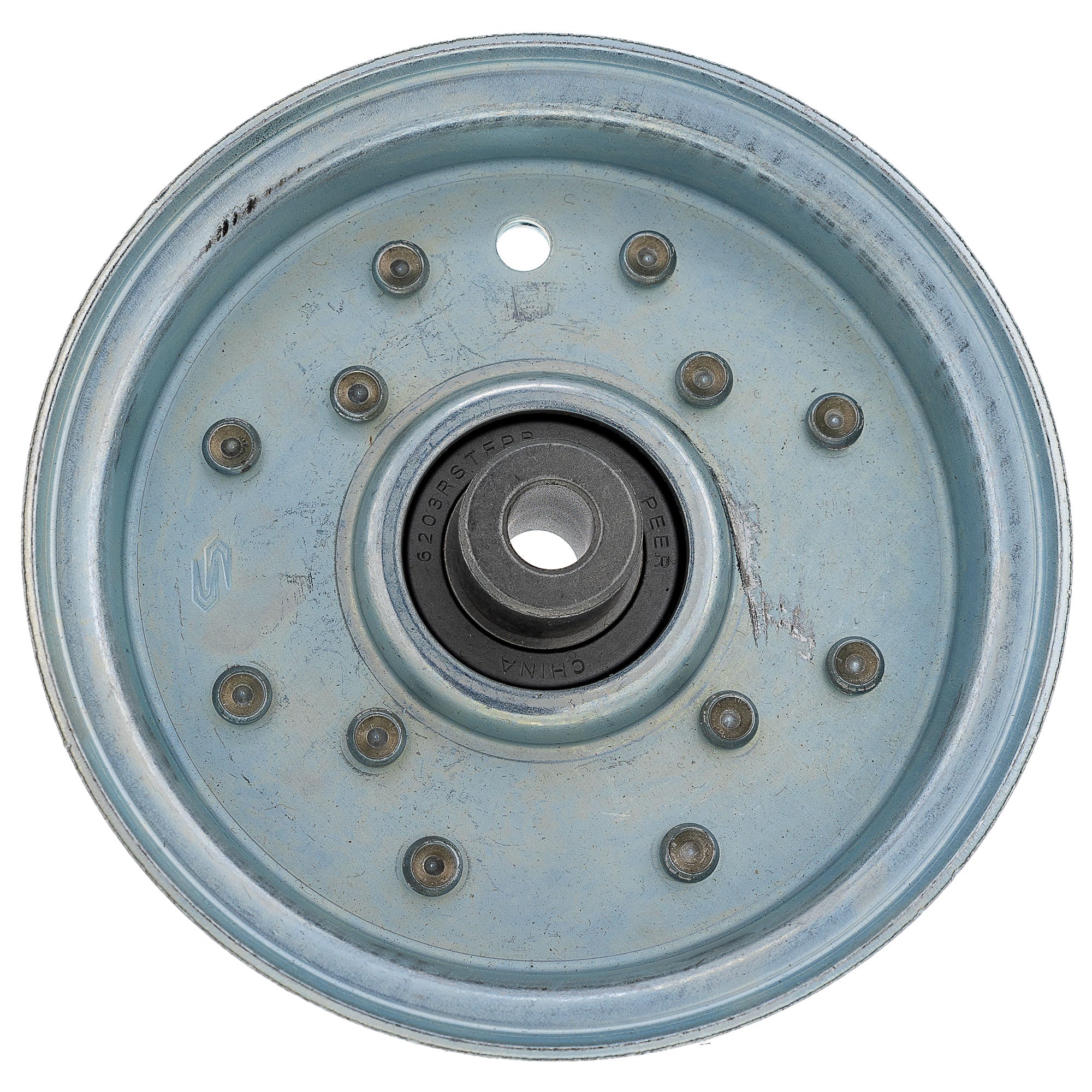 Ferris 5103808YP PULLEY, SINGLE FLANGED, 4"ODX3 IS3100Z IS3000Z IS2000Z 72 61 52