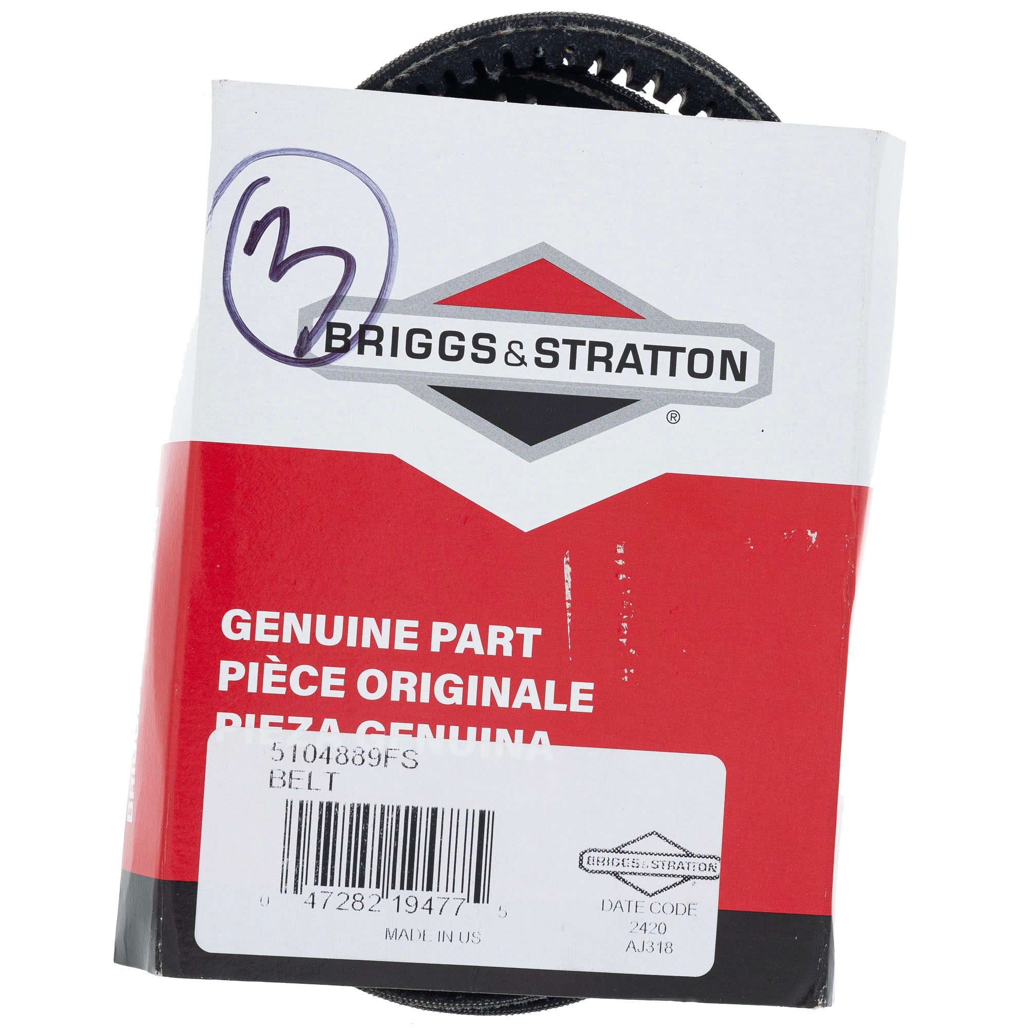 Genuine OEM Ferris Belt