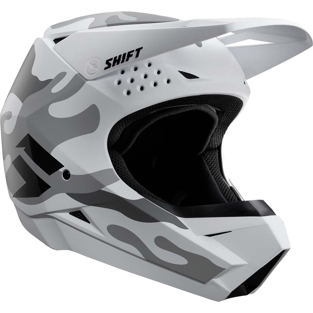 Fox Racing Shift Whit3 Label Helmet White Camo Unisex-Adult