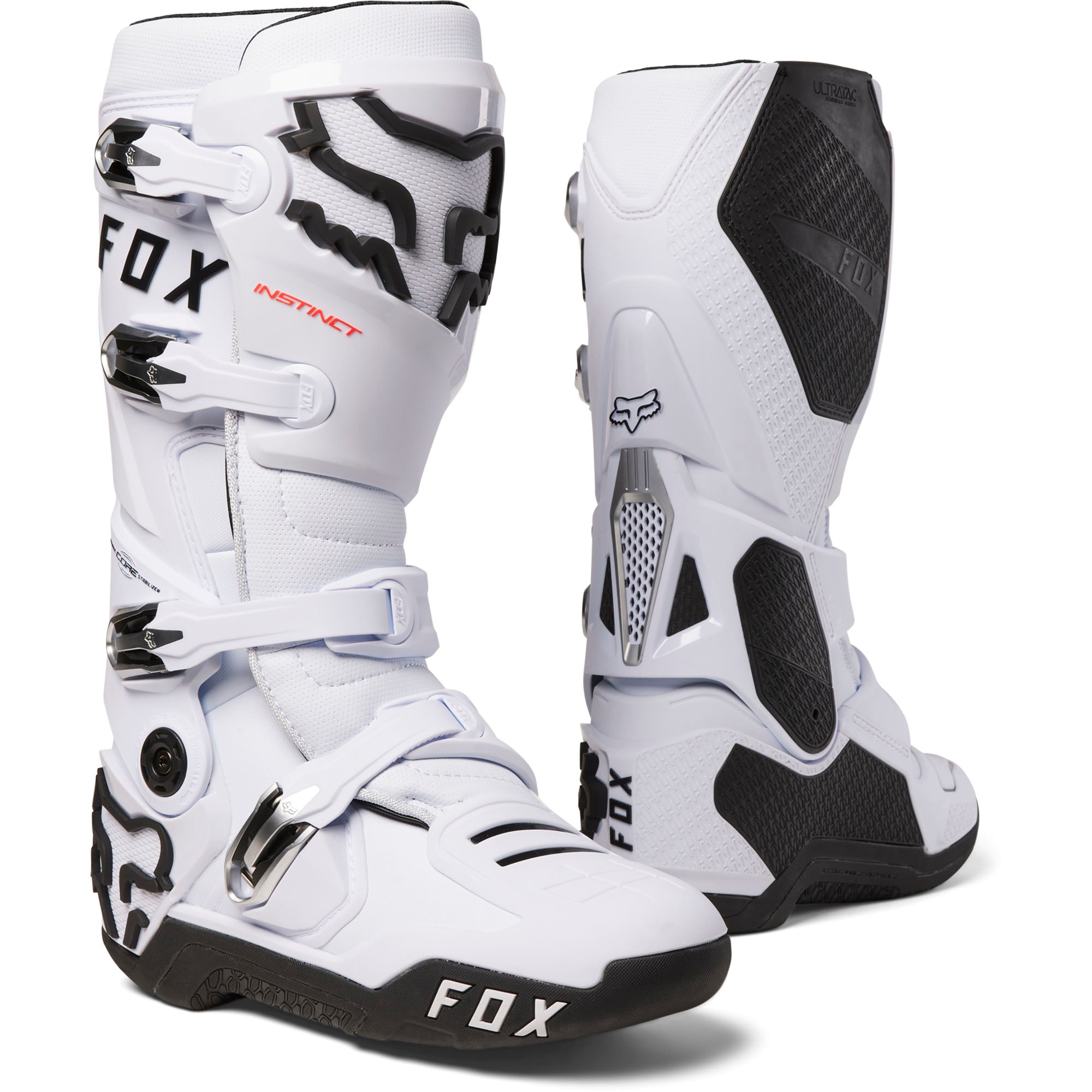 Fox Racing Instinct Motocross Boots White Mens