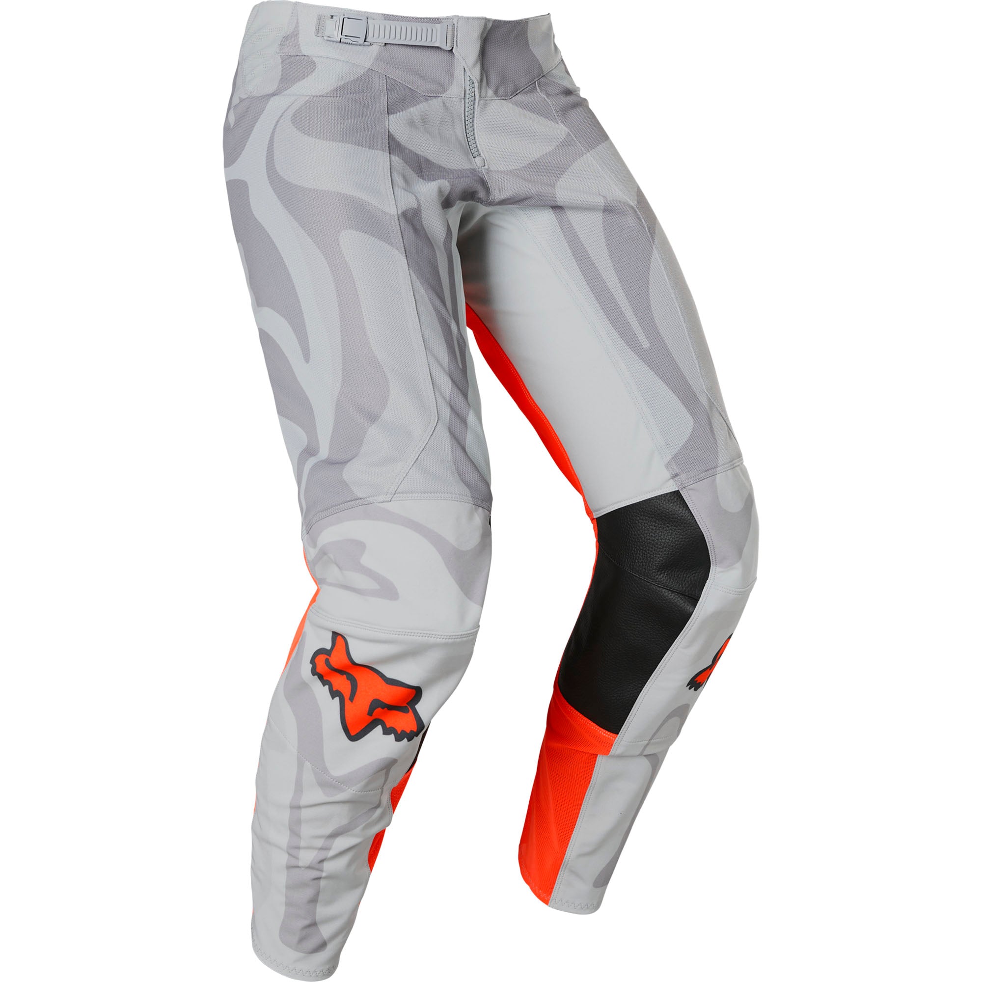 Fox Racing Airline Exo Motocross Pants Grey/Orange Mens