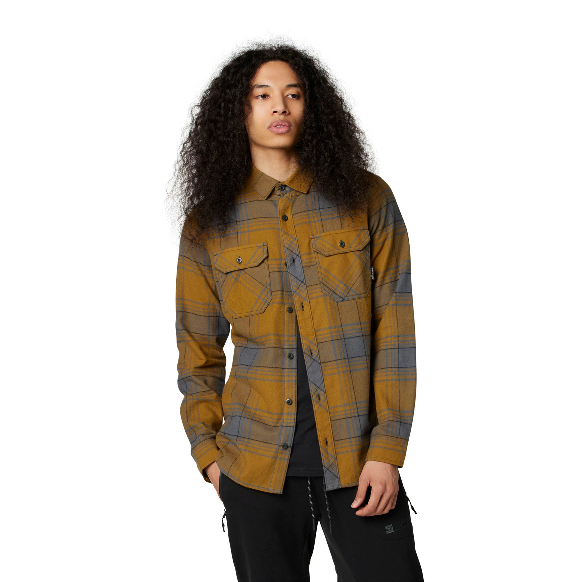Fox Racing Traildust 2.0 Flannel Caramel Mens