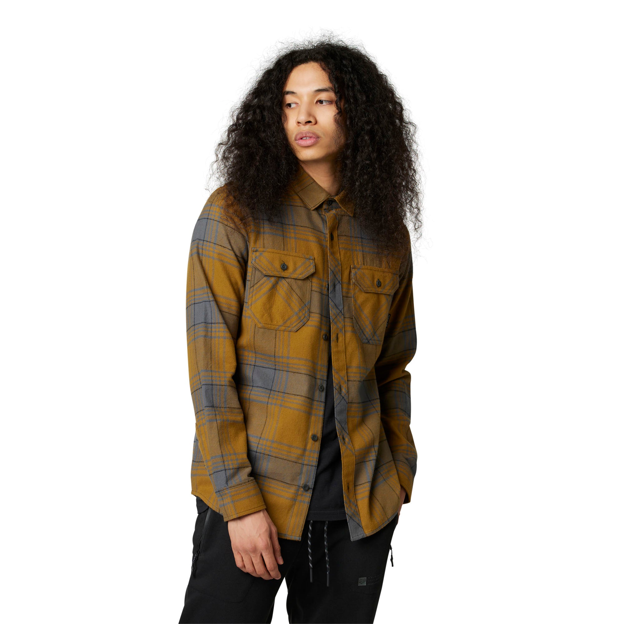 Fox Racing Traildust 2.0 Flannel Button-Up Caramel Brown