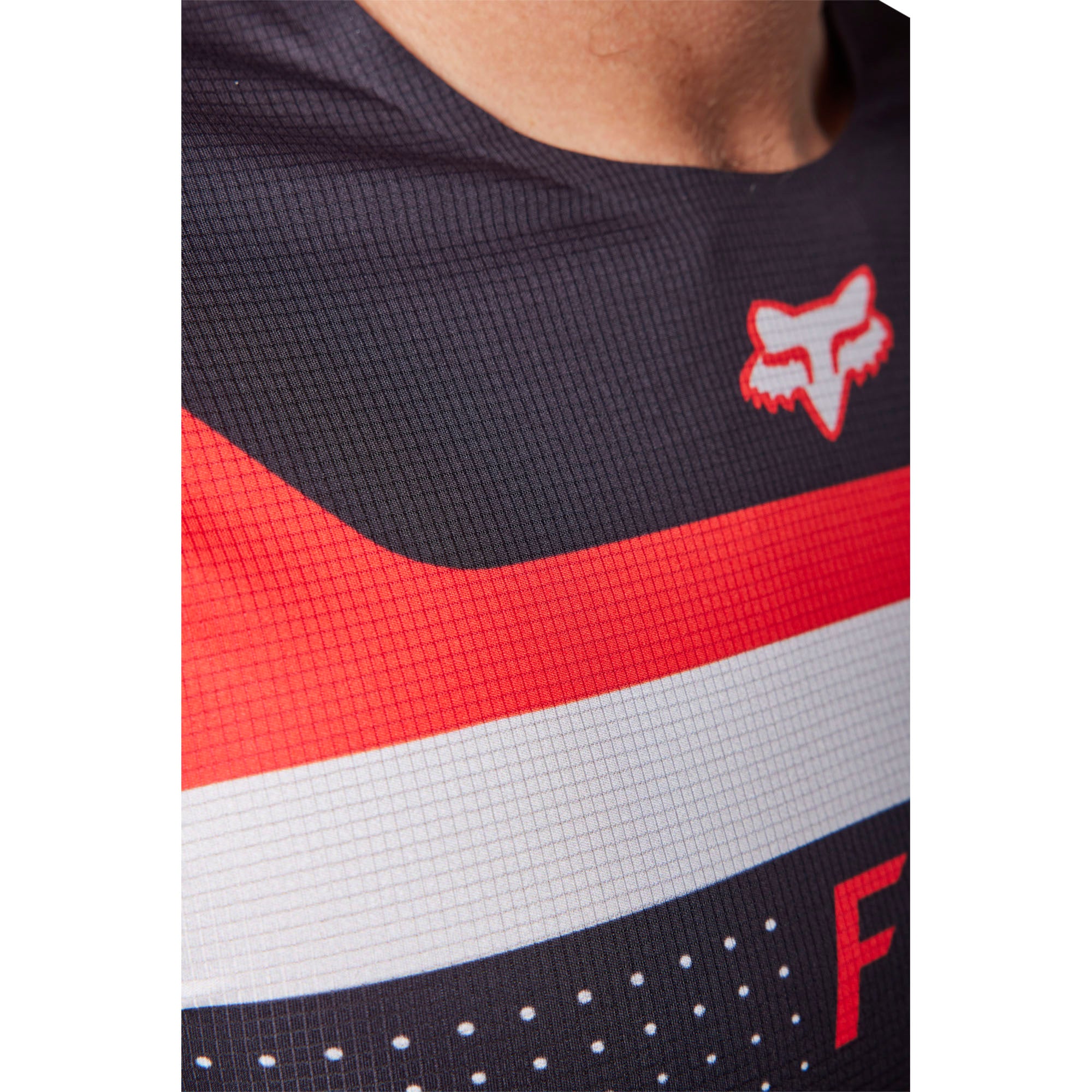 Fox Racing Flexair Efekt Offroad Motocross Jersey Flo Red Black