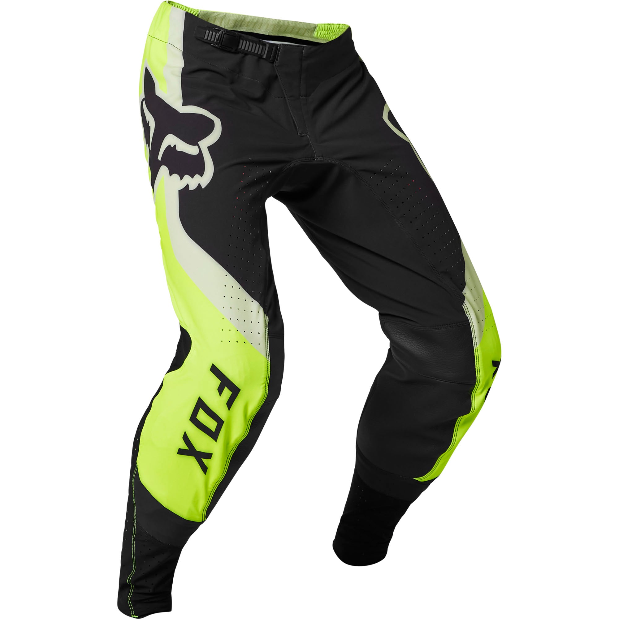 Fox Racing Flexair Efekt Motocross Pants Flo Yellow Mens