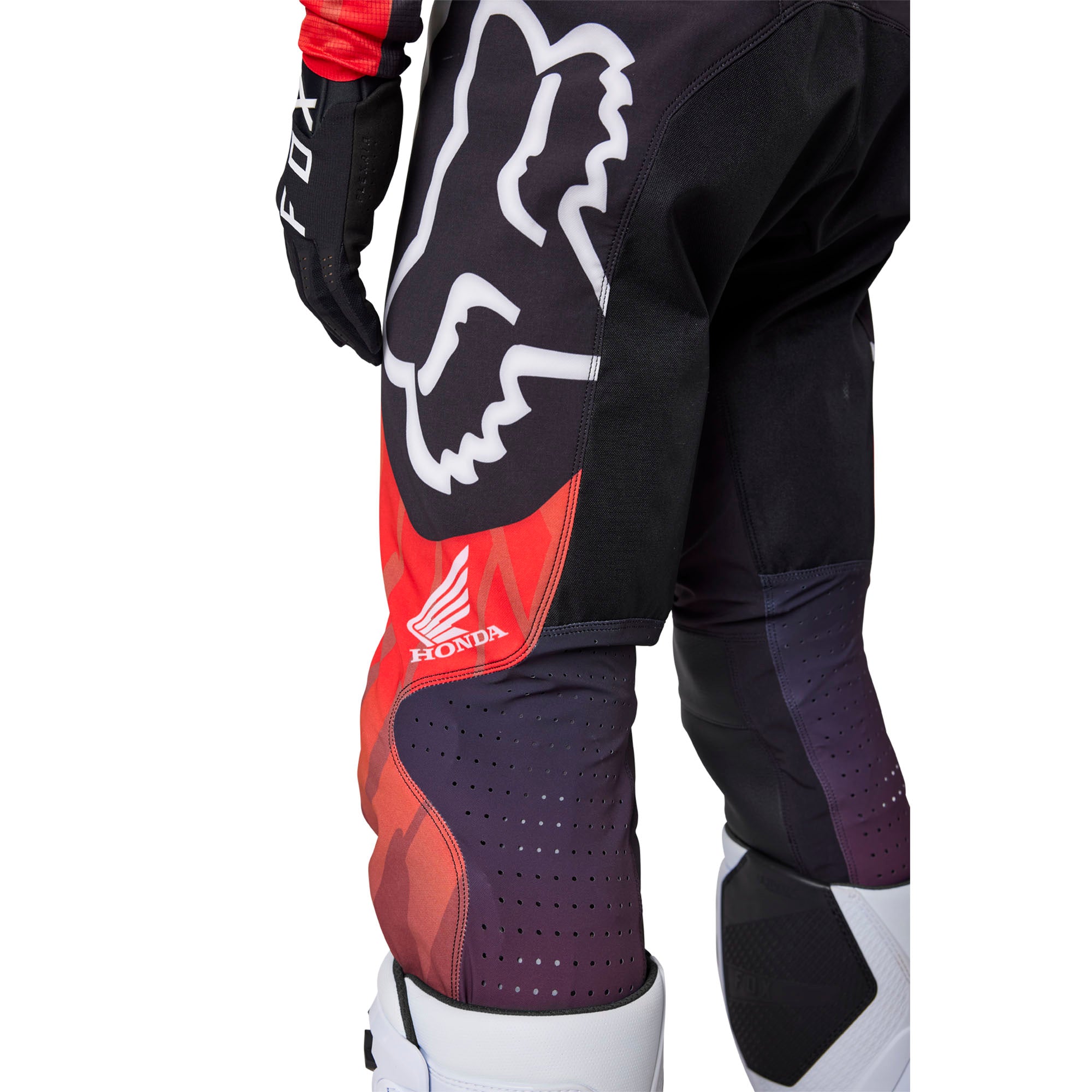 Fox Racing Flexair Honda Offroad Motocross Pants Red Black White