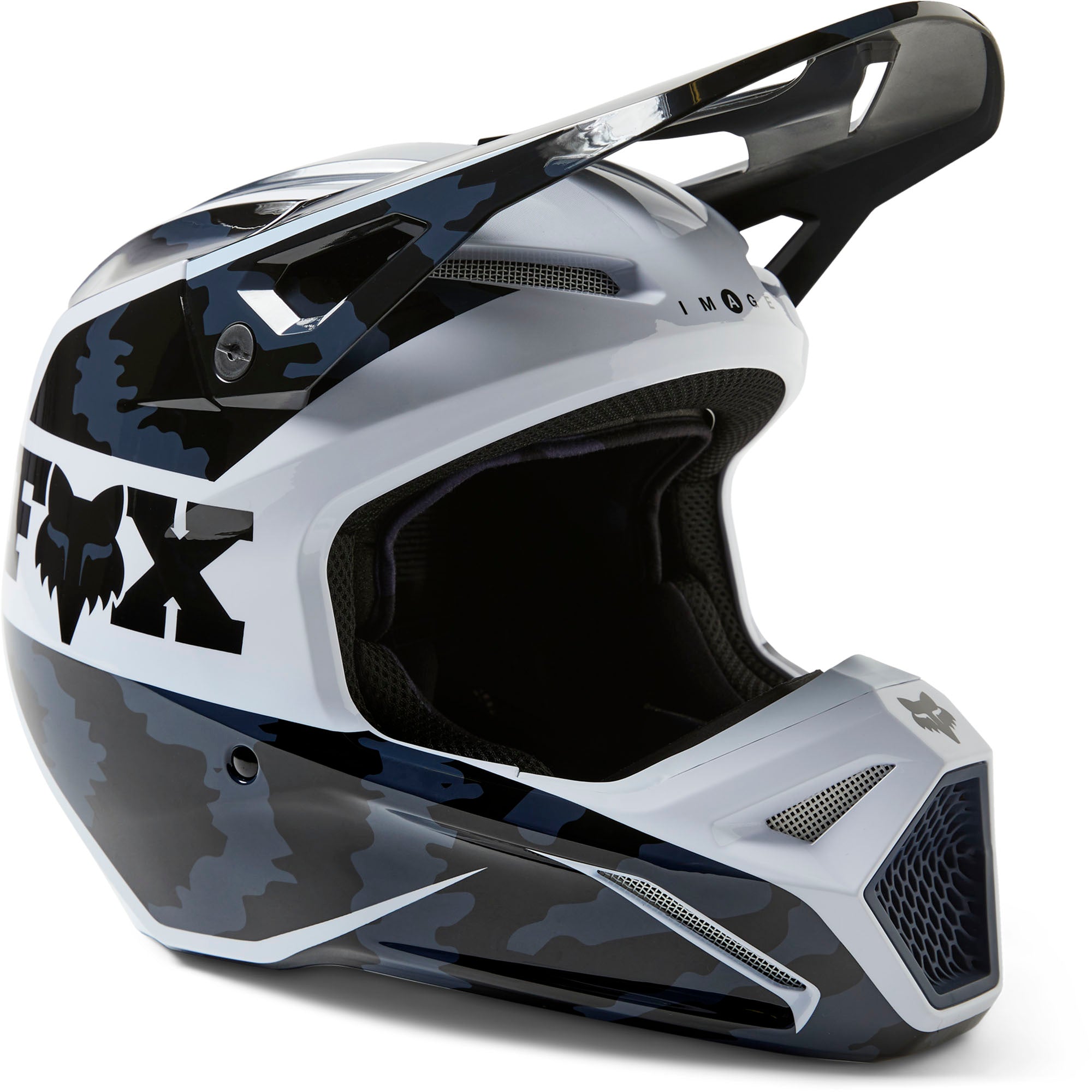 Fox Racing Youth V1 Nuklr Offroad Helmet