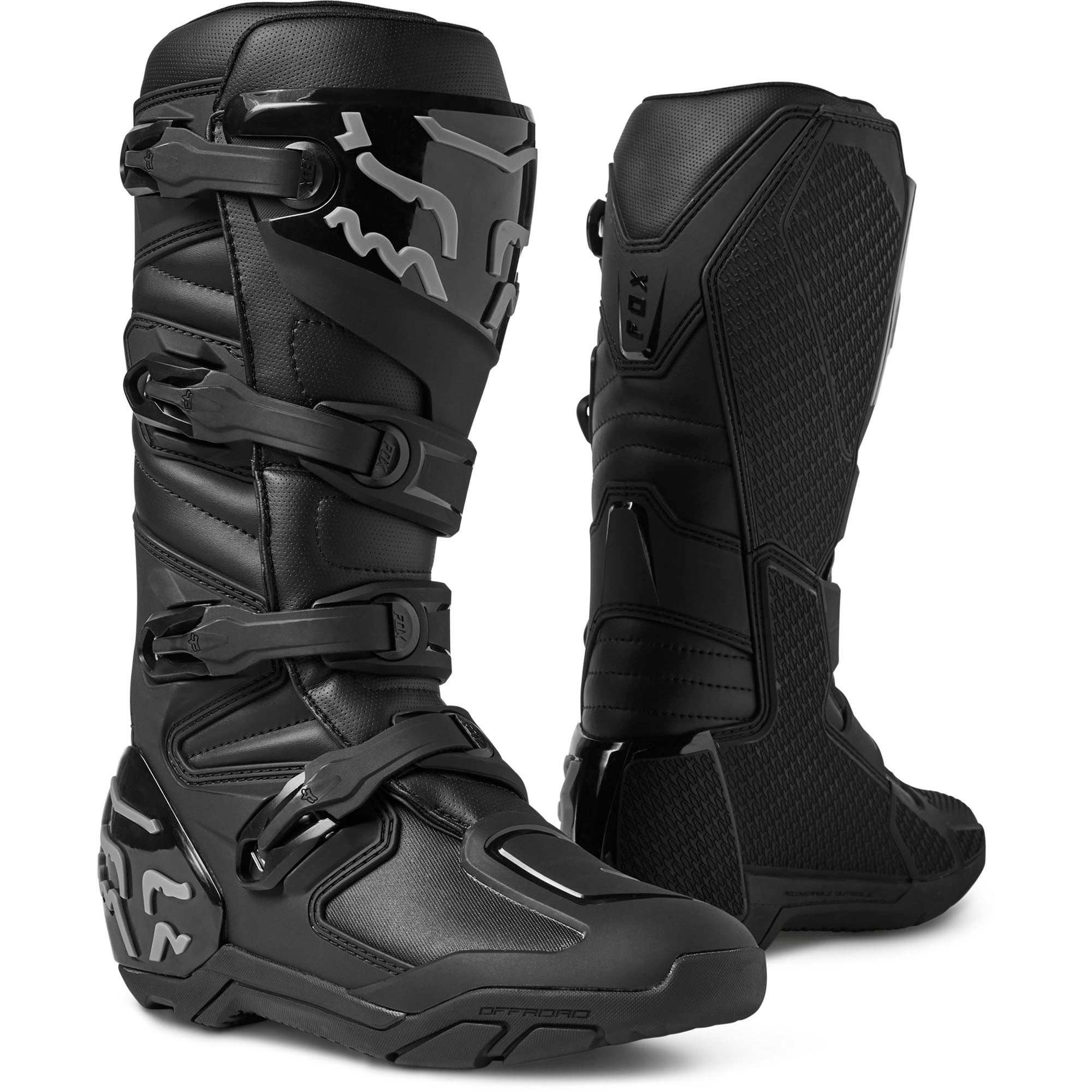 Fox Racing Comp X Offroad Boots Black Mens