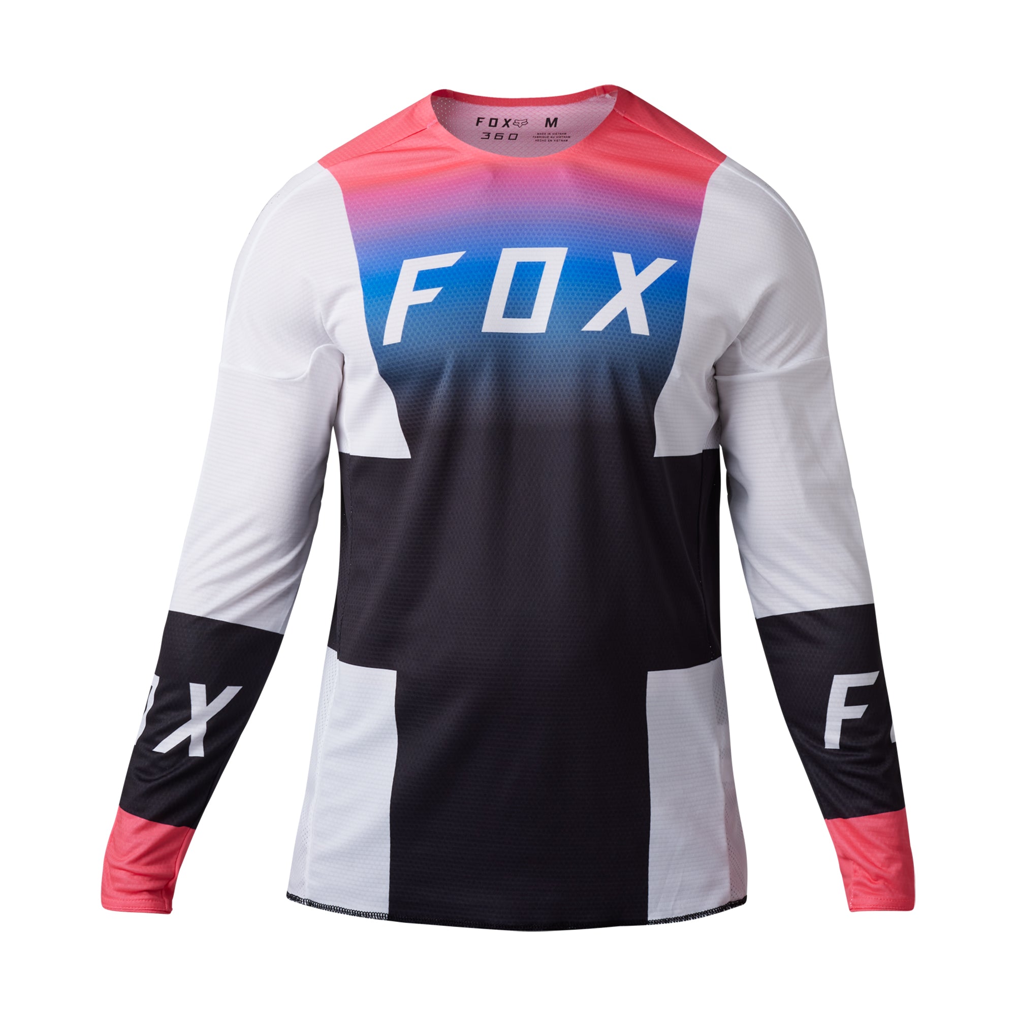 Fox Racing 360 Horyzn Offroad Jersey Black/White Unisex-Adult