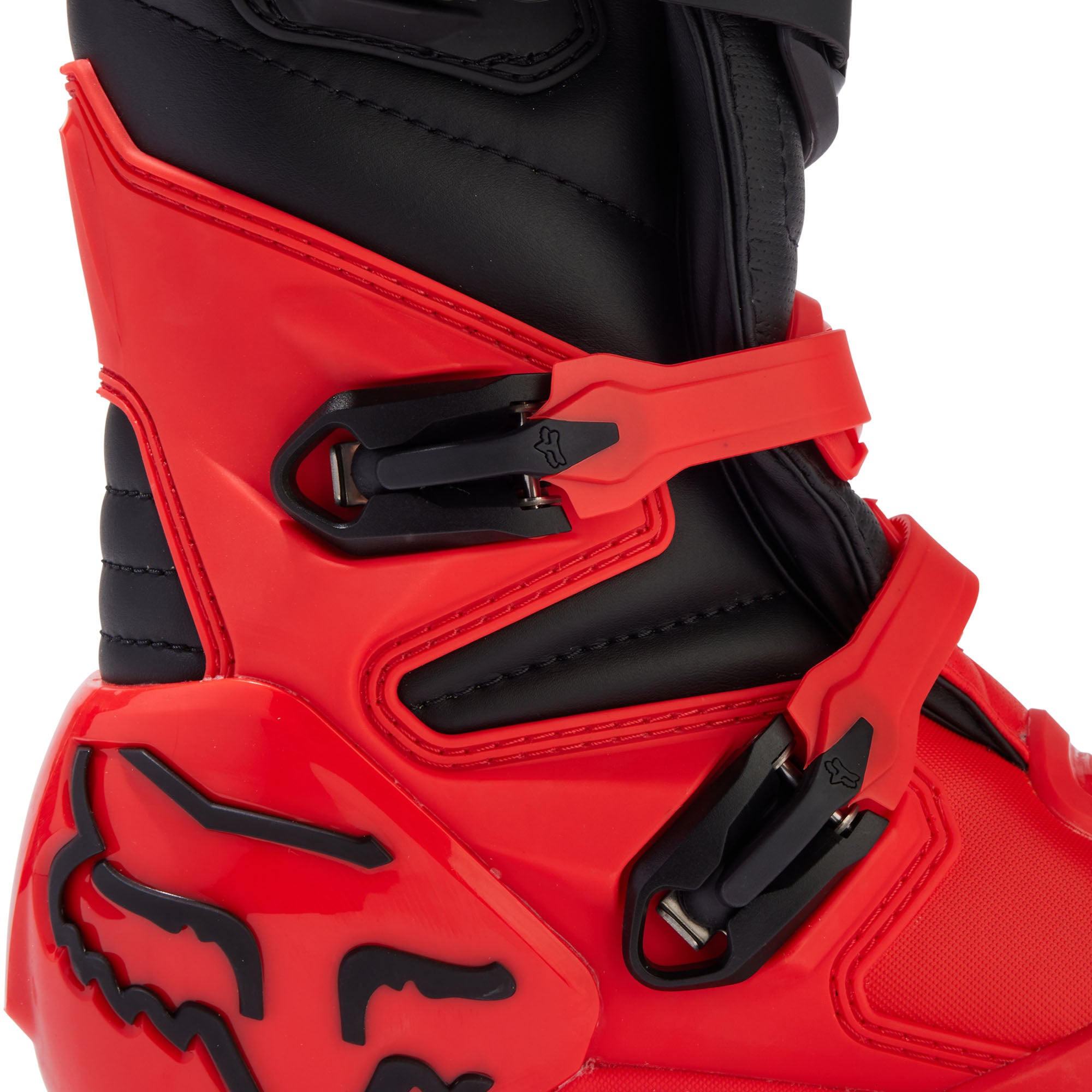 Fox Racing Youth Comp Offroad Boots Fluorescent Red